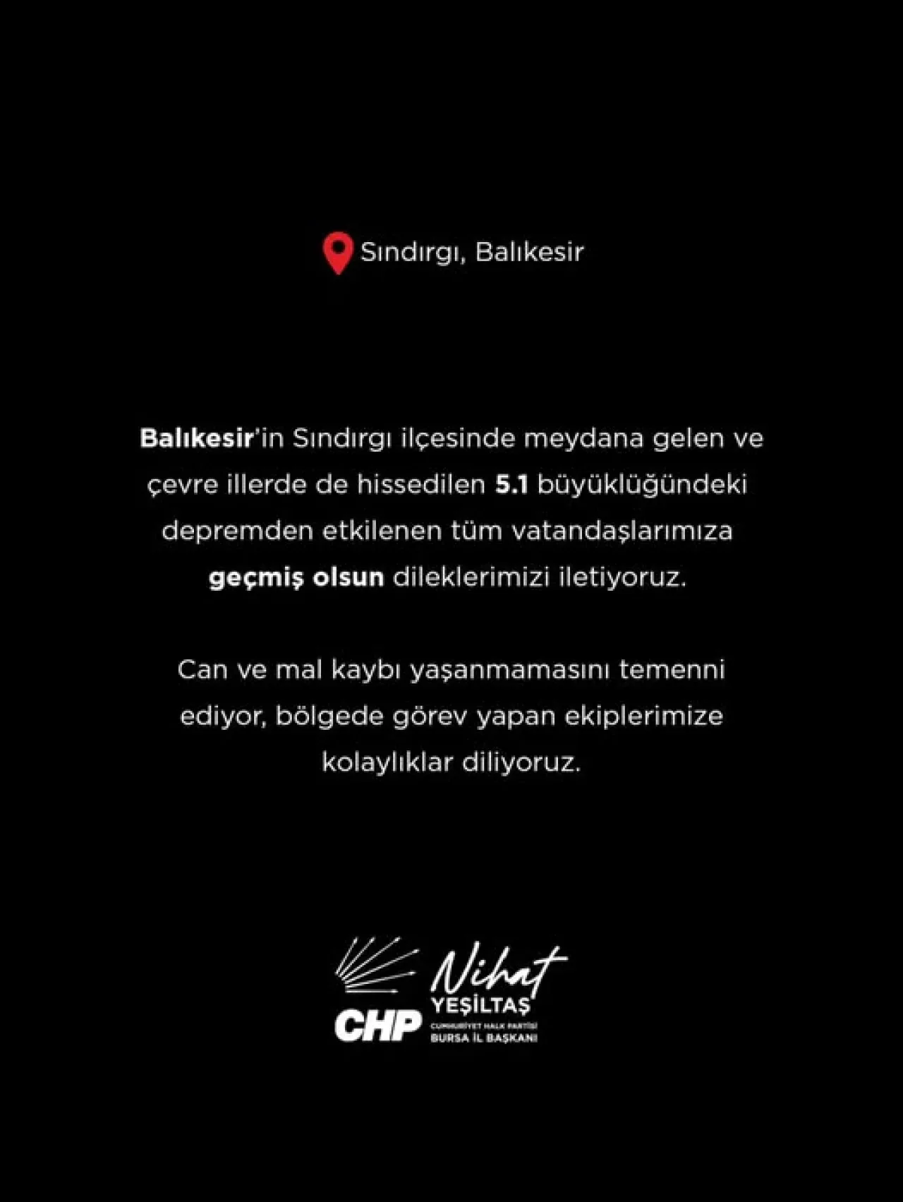 Bursa ve Çevre İllerde 5 Büyüklüğündeki Deprem Hissedildi Bursa ve Çevre İllerde 5 Büyüklüğündeki Deprem Hissedildi