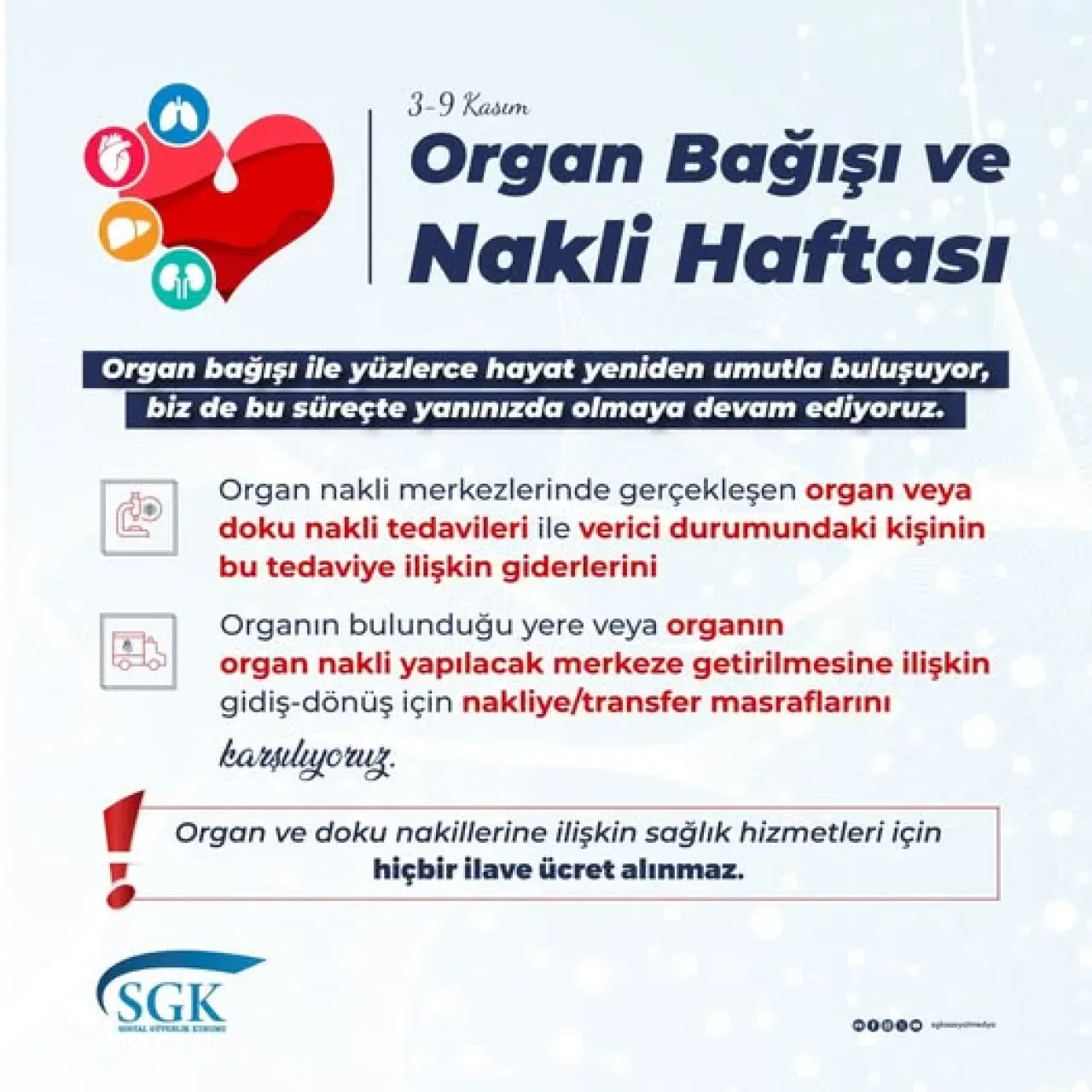 Organ Bağışı ile Yüzlerce Hayat Yeniden Umutla Buluşuyor Organ Bağışı ile Yüzlerce Hayat Yeniden Umutla Buluşuyor