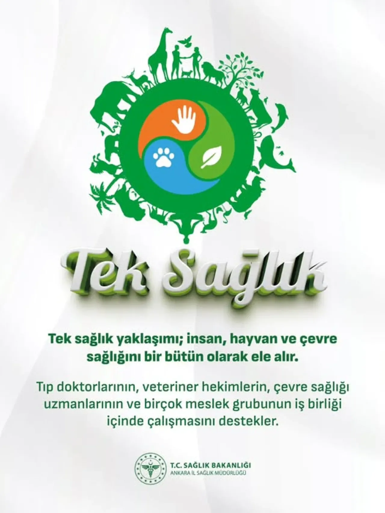 Ankara'da "Tek Sağlık" Yaklaşımı ile Geleceğin Sağlık Politikaları Konuşuldu Ankara'da "Tek Sağlık" Yaklaşımı ile Geleceğin Sağlık Politikaları Konuşuldu