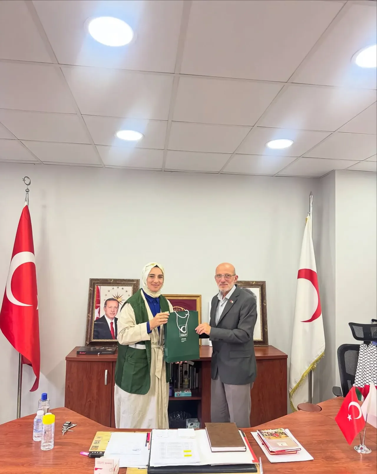 Yeşilay ve Kızılay Sancaktepe'den İş Birliği Görüşmesi Yeşilay ve Kızılay Sancaktepe'den İş Birliği Görüşmesi