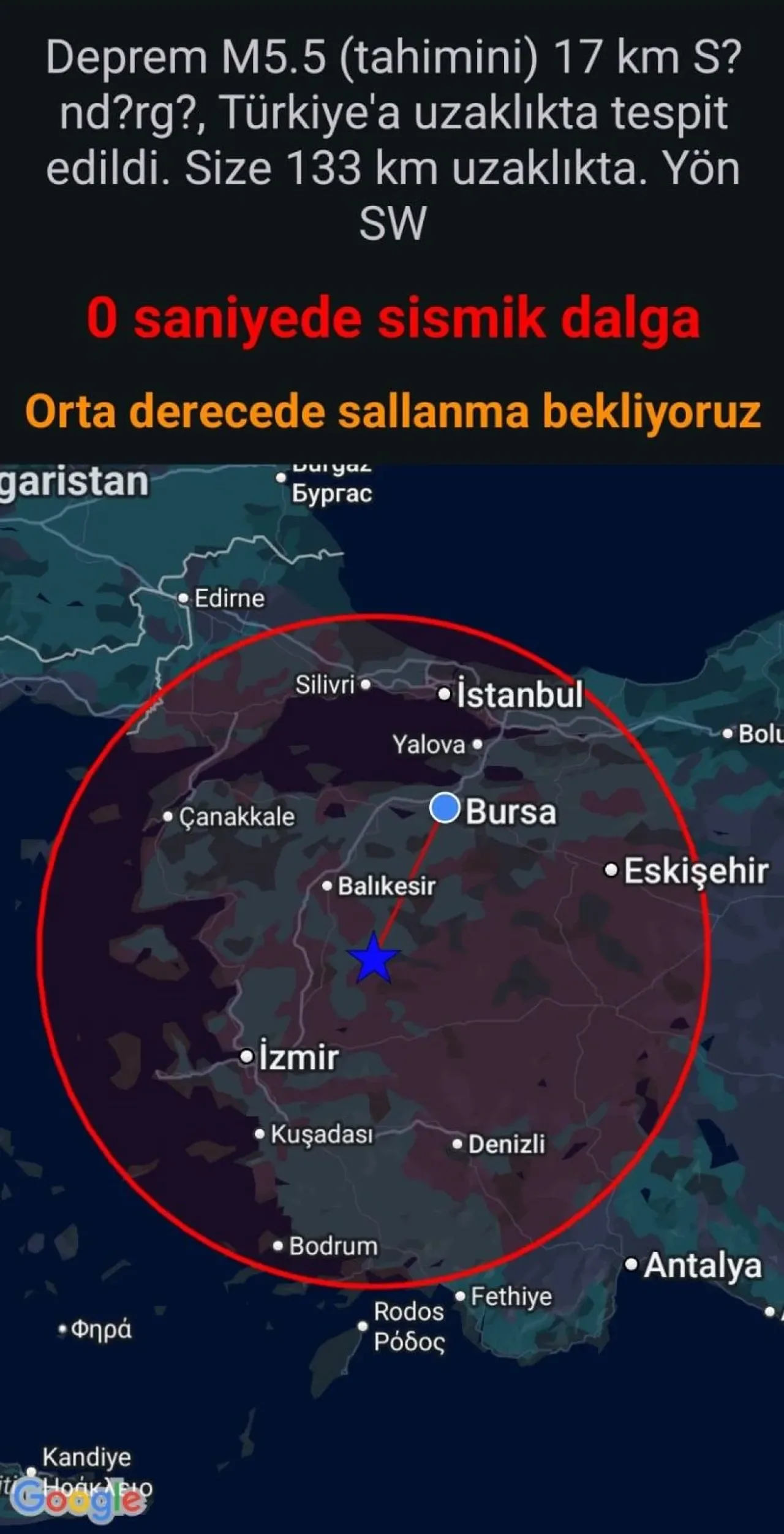 Yüksel Selçuk Türkoğlu, Bursa ve Balıkesir'de Hissedilen Deprem Hakkında Açıklama Yaptı Yüksel Selçuk Türkoğlu, Bursa ve Balıkesir'de Hissedilen Deprem Hakkında Açıklama Yaptı