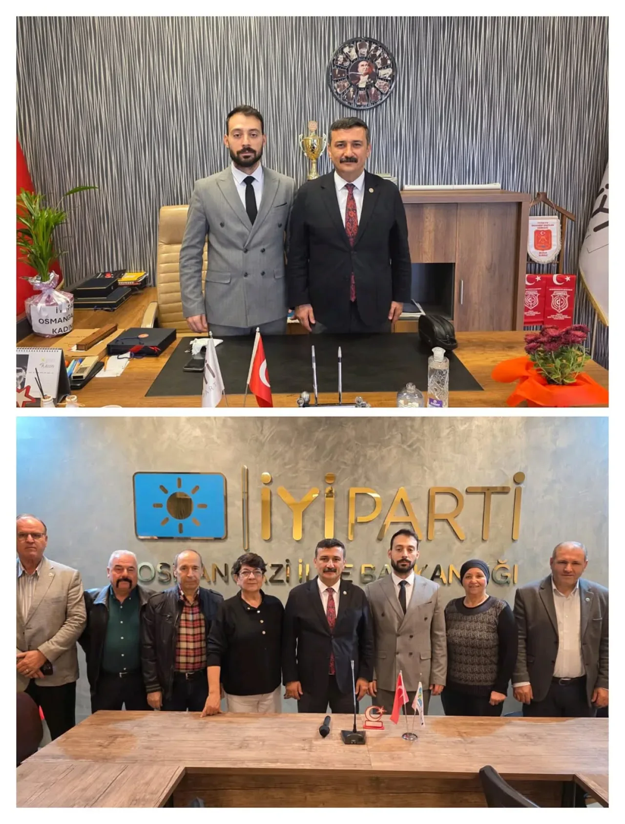 İYİ Parti Bursa'da İlçe Başkanlarıyla İktidar Vurgusu İYİ Parti Bursa'da İlçe Başkanlarıyla İktidar Vurgusu