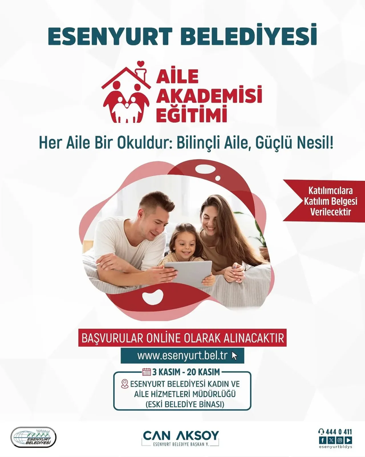 Esenyurt Belediyesi'nden Aileleri Güçlendirecek Eğitim Projesi Esenyurt Belediyesi'nden Aileleri Güçlendirecek Eğitim Projesi