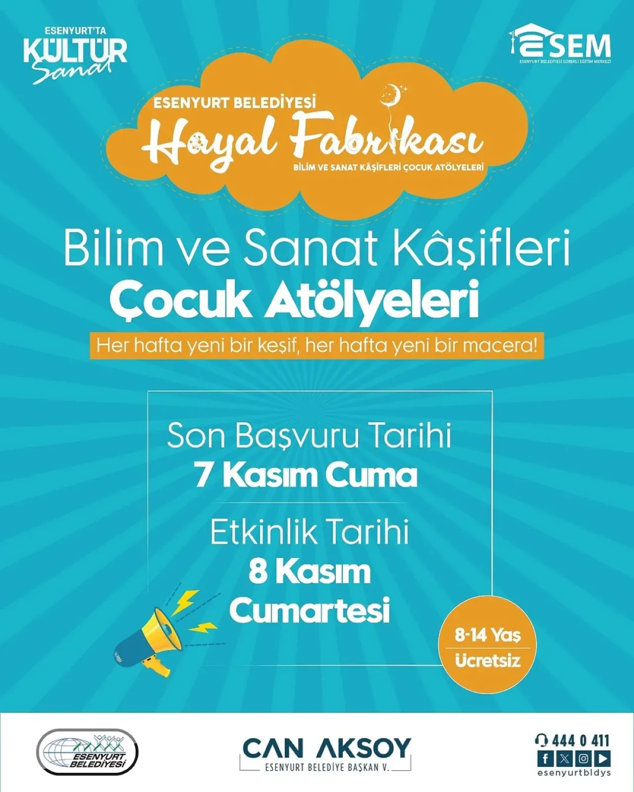 Esenyurt Belediyesi Hayal Fabrikası ile Çocukların Hayallerini Gerçekleştiriyor Esenyurt Belediyesi Hayal Fabrikası ile Çocukların Hayallerini Gerçekleştiriyor