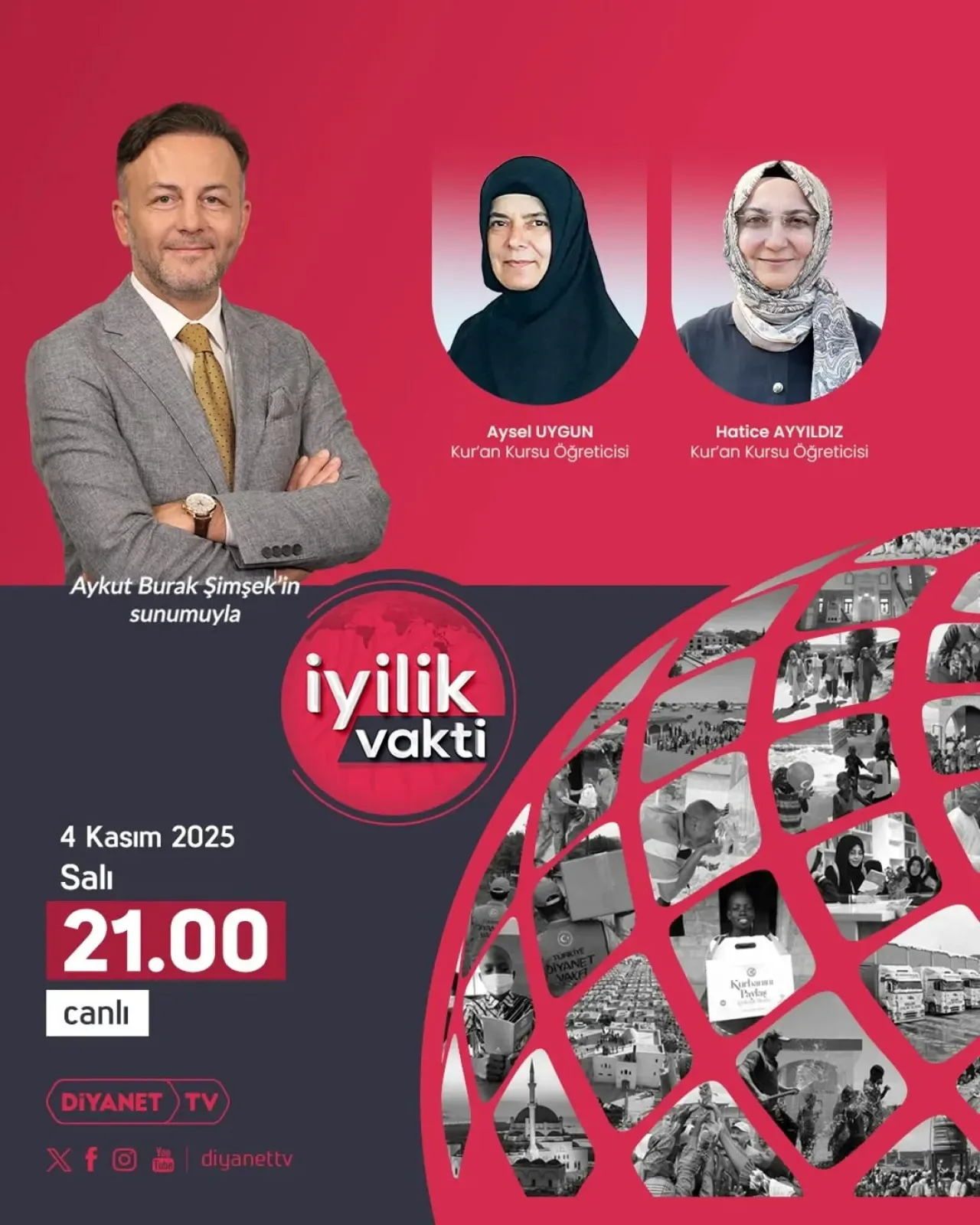 Türkiye Diyanet Vakfı Antalya Temsilcileri Diyanet TV'de İyilik Vakti Programına Konuk Oluyor Türkiye Diyanet Vakfı Antalya Temsilcileri Diyanet TV'de İyilik Vakti Programına Konuk Oluyor