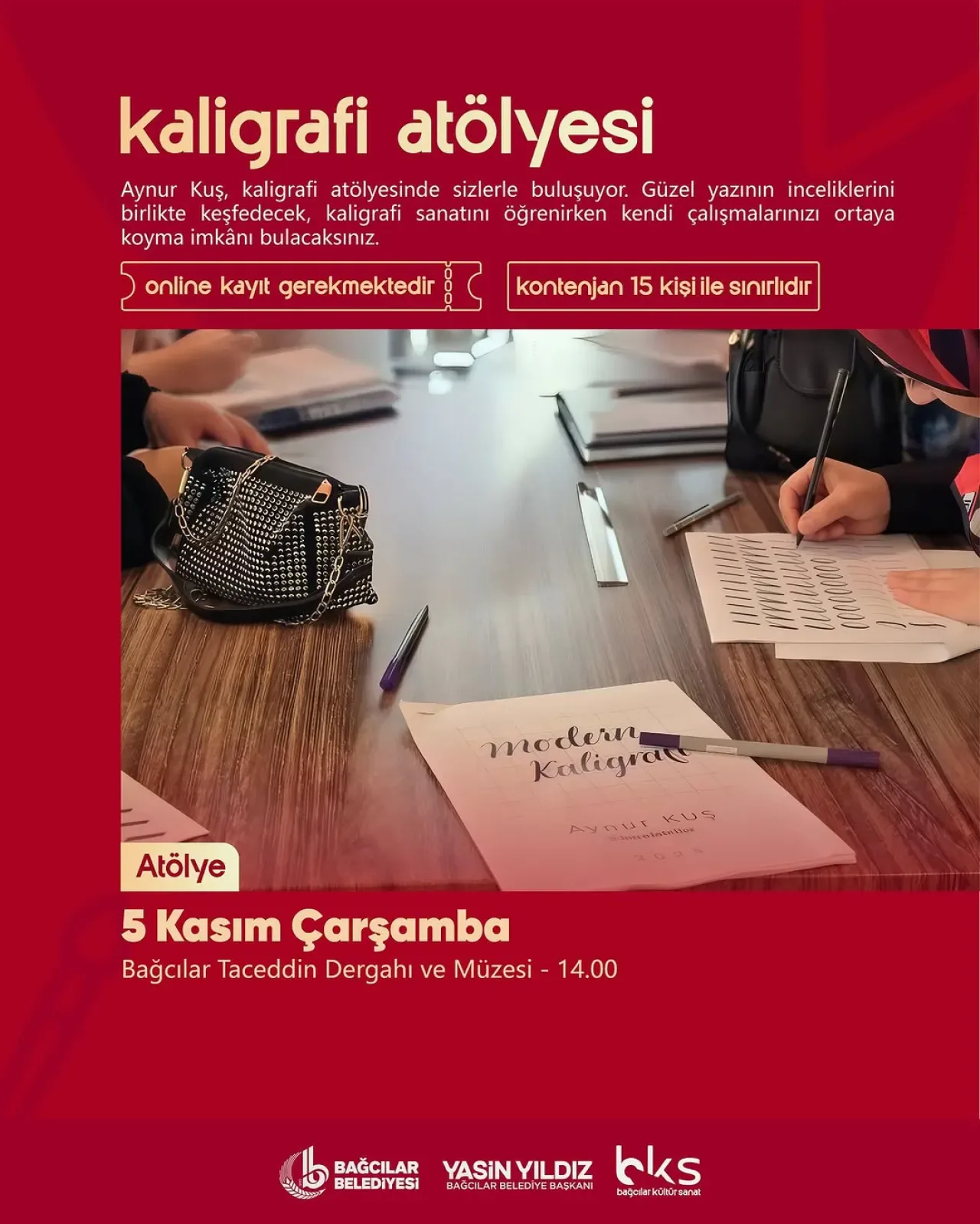 Bağcılar'da Kaligrafi Atölyesi ile Güzel Yazı Sanatına Yolculuk Bağcılar'da Kaligrafi Atölyesi ile Güzel Yazı Sanatına Yolculuk