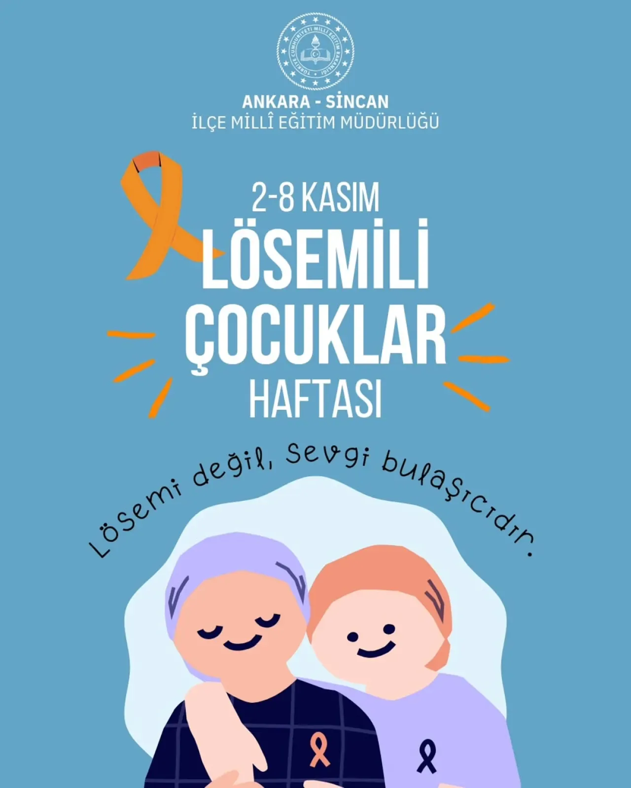 Sincan'da Lösemili Çocuklar İçin "Sevgi Bulaşıcıdır" Farkındalık Etkinliği Sincan'da Lösemili Çocuklar İçin "Sevgi Bulaşıcıdır" Farkındalık Etkinliği