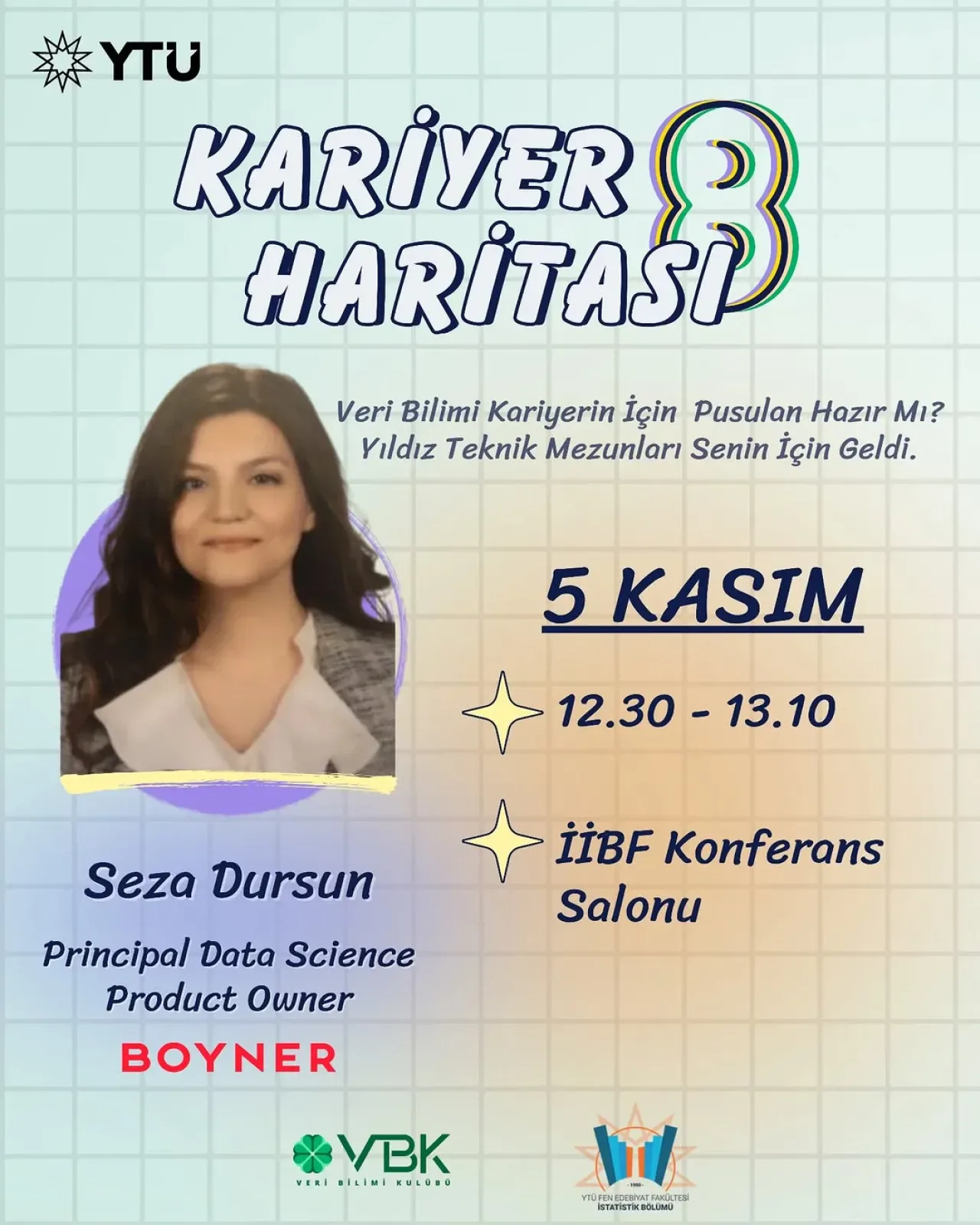 Seza Dursun, BOYNER Deneyimlerini Yıldız Teknik Üniversitesi'nde Anlatacak Seza Dursun, BOYNER Deneyimlerini Yıldız Teknik Üniversitesi'nde Anlatacak