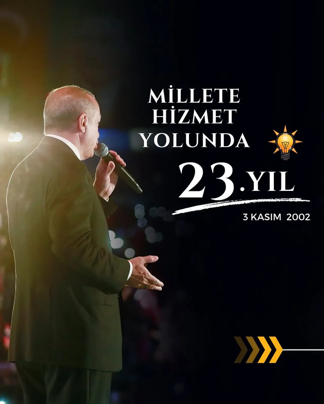 3 Kasım'ın 20. Yılında Milli İrade ve Büyük Değişim Vurgusu 3 Kasım'ın 20. Yılında Milli İrade ve Büyük Değişim Vurgusu
