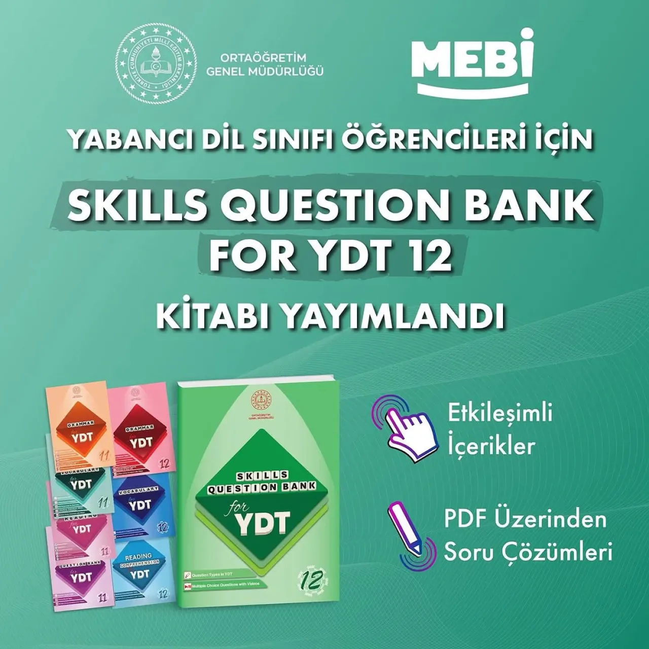 Balıkesir İl Milli Eğitim Müdürlüğü YDT-12 Beceri Temelli Soru Bankası Yayımlandı Balıkesir İl Milli Eğitim Müdürlüğü YDT-12 Beceri Temelli Soru Bankası Yayımlandı