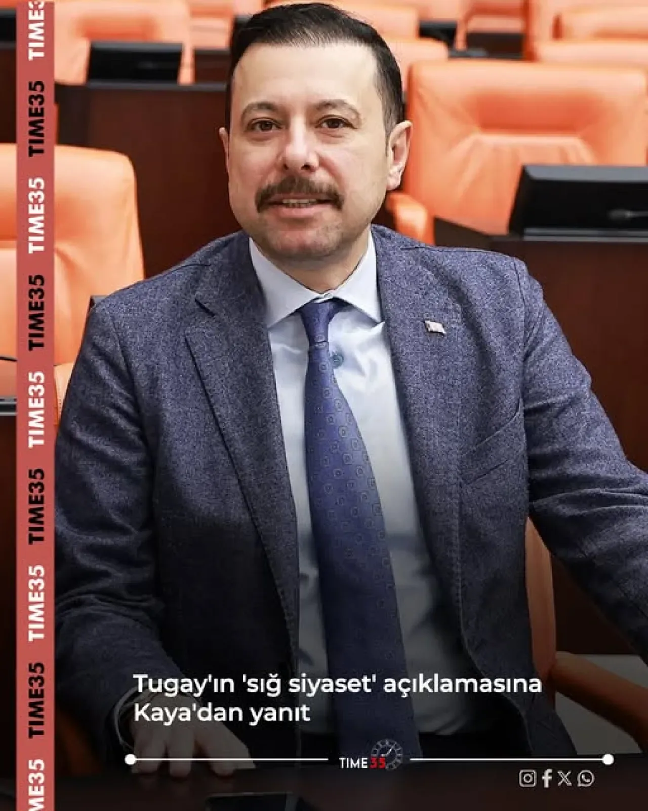 AK Partili Kaya'dan Tugay'ın 'Sığ Siyaset' Eleştirisine Yanıt AK Partili Kaya'dan Tugay'ın 'Sığ Siyaset' Eleştirisine Yanıt