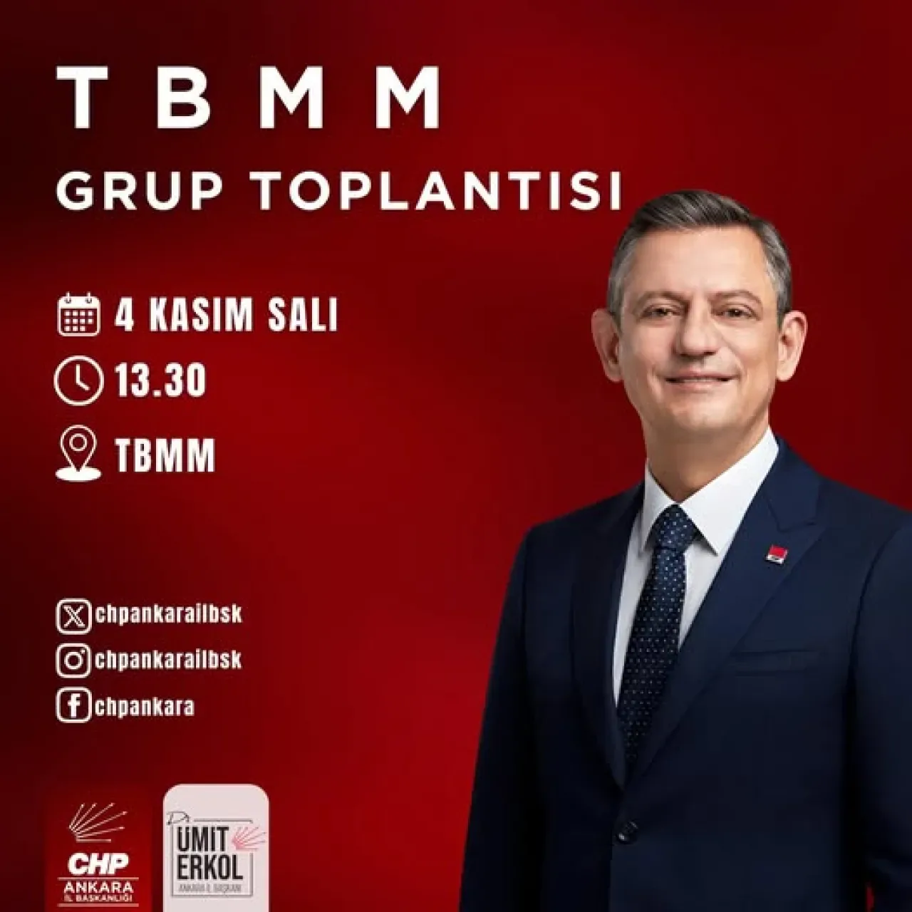 CHP Genel Başkanı Özgür Özel, Yarın TBMM'de Halka Açık Grup Toplantısında Konuşacak CHP Genel Başkanı Özgür Özel, Yarın TBMM'de Halka Açık Grup Toplantısında Konuşacak