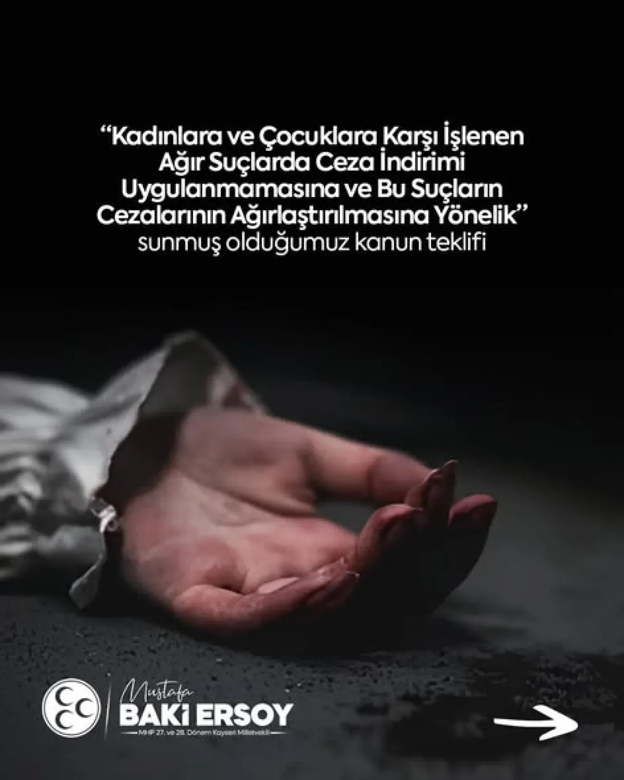 MHP'li Baki Ersoy'dan Kadın ve Çocuk Suçlarına Ağır Ceza Teklifi MHP'li Baki Ersoy'dan Kadın ve Çocuk Suçlarına Ağır Ceza Teklifi