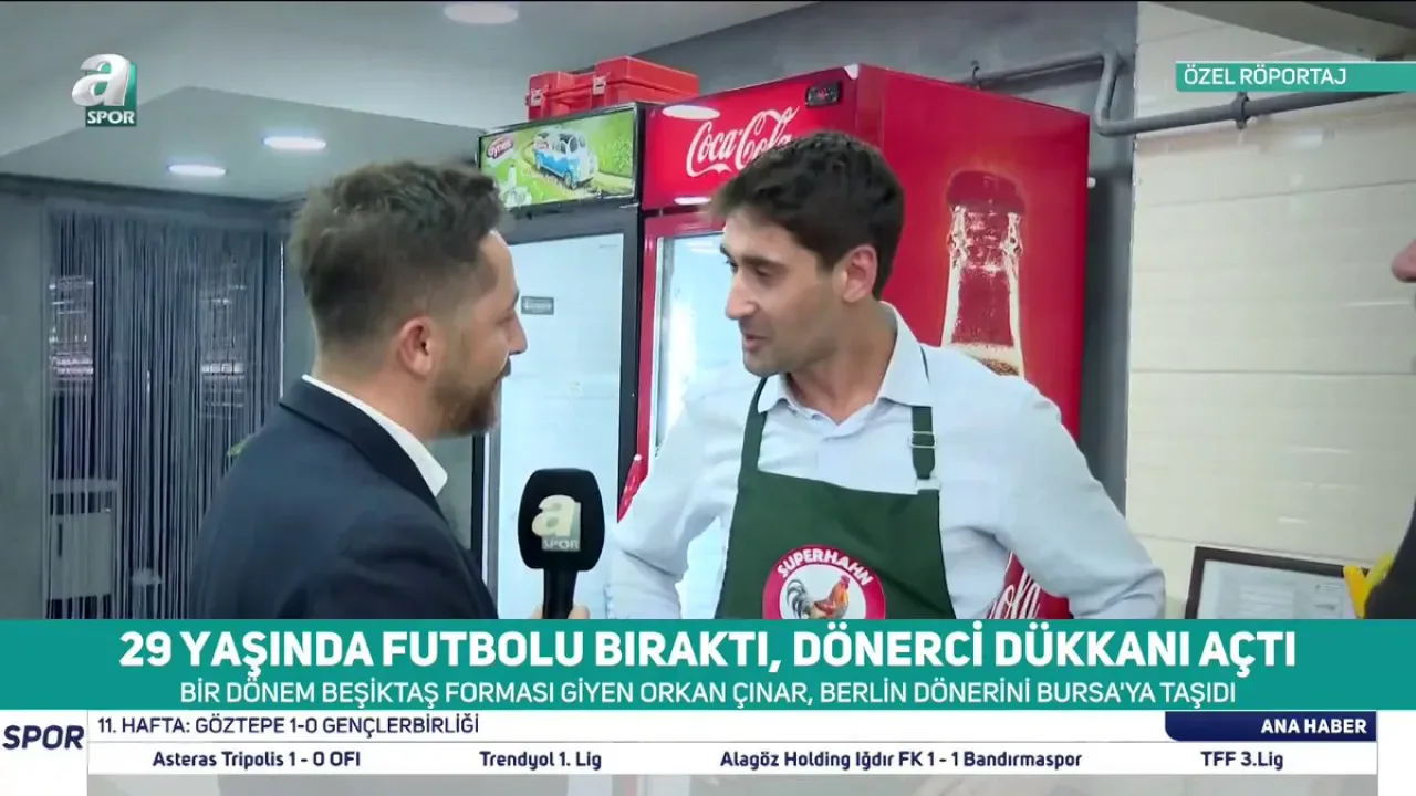 Orkan Çınar: "Döner Kesmek Orta Kesmekten Daha Zor" Orkan Çınar: "Döner Kesmek Orta Kesmekten Daha Zor"