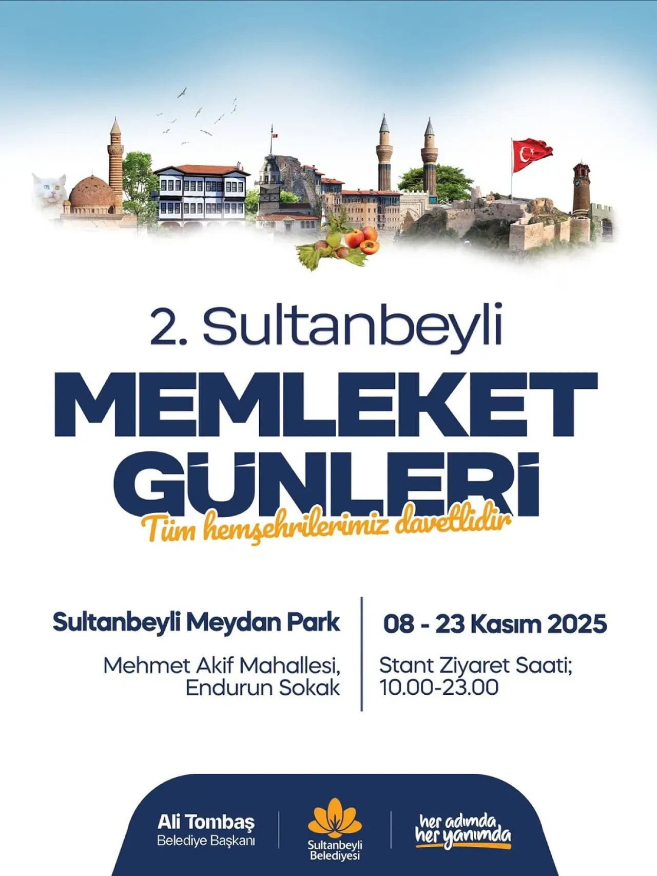 Sultanbeyli'de Kültür Şöleni: Memleket Günleri Başlıyor Sultanbeyli'de Kültür Şöleni: Memleket Günleri Başlıyor