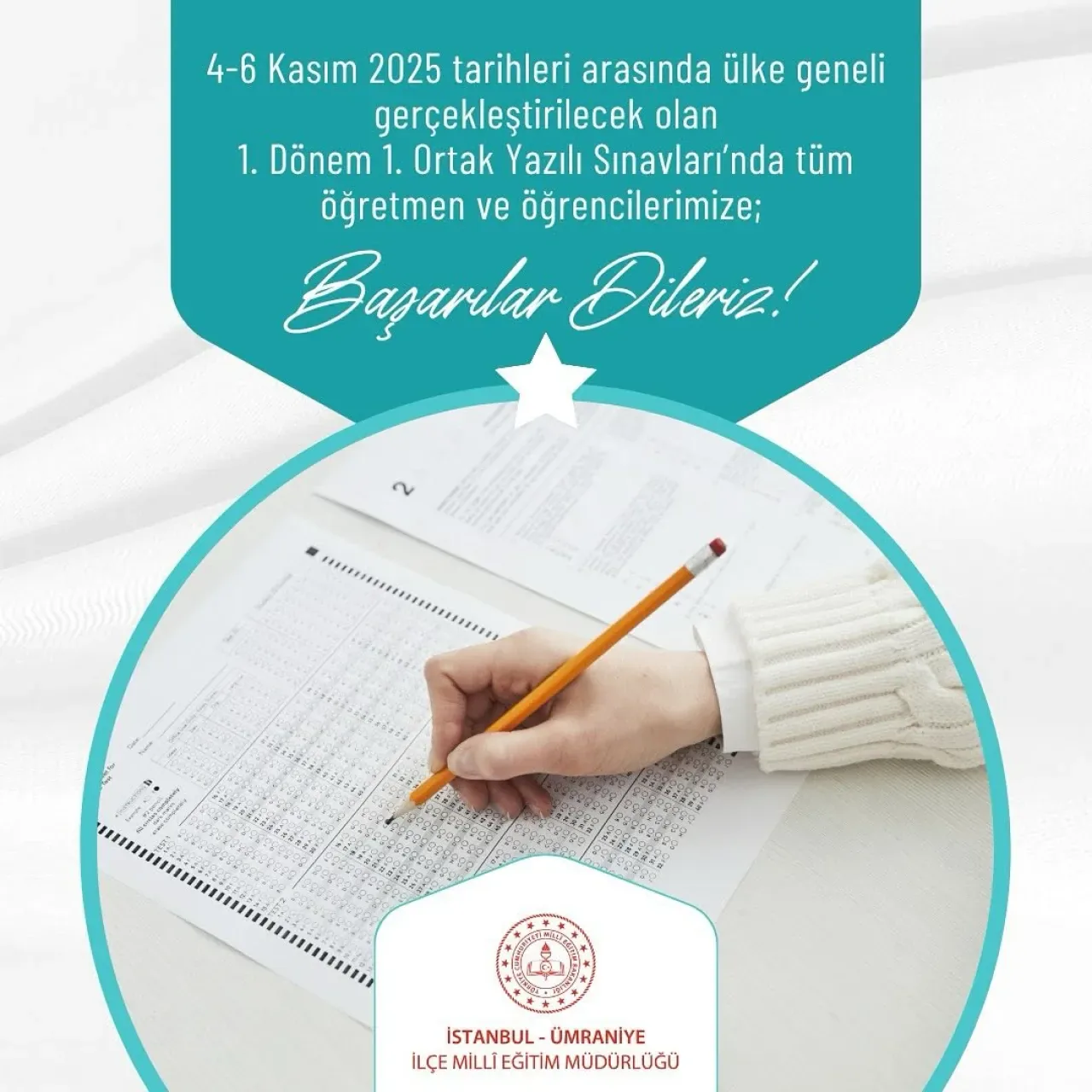 Ümraniye'de Öğrenciler İçin Ortak Sınav Heyecanı Başlıyor Ümraniye'de Öğrenciler İçin Ortak Sınav Heyecanı Başlıyor