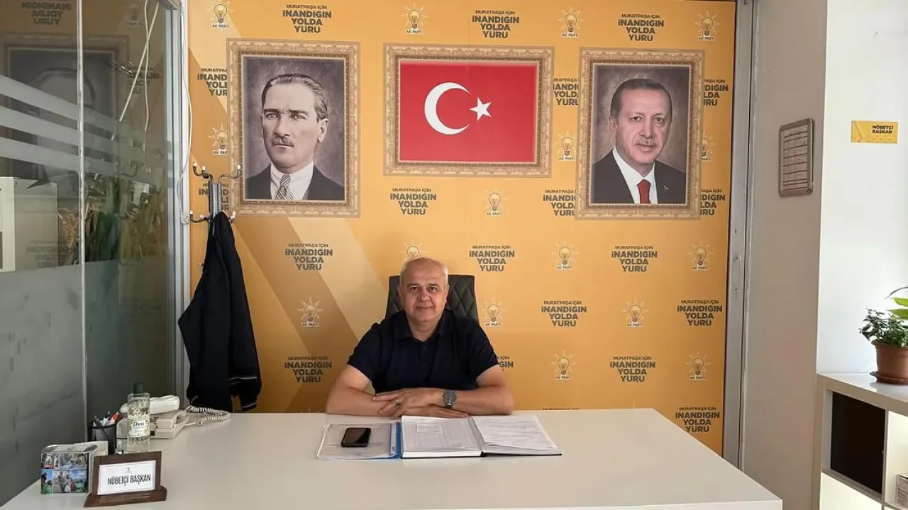 Muratpaşa AK Parti İlçe Başkanlığı'nda Yeni Görev: Mustafa Doğan İlçe Nöbetçi Başkanı Oldu Muratpaşa AK Parti İlçe Başkanlığı'nda Yeni Görev: Mustafa Doğan İlçe Nöbetçi Başkanı Oldu