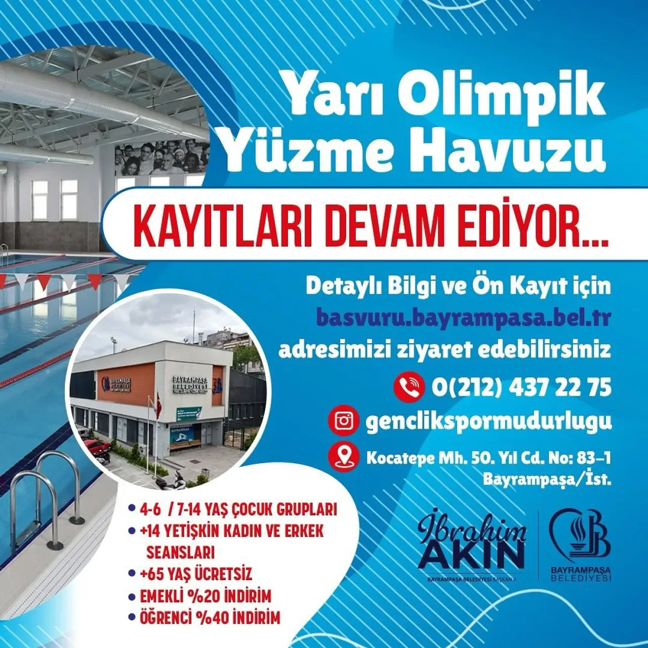 Bayrampaşa'da Yüzme Kursu Kayıtları Başladı: Her Yaşa Açık Bayrampaşa'da Yüzme Kursu Kayıtları Başladı: Her Yaşa Açık