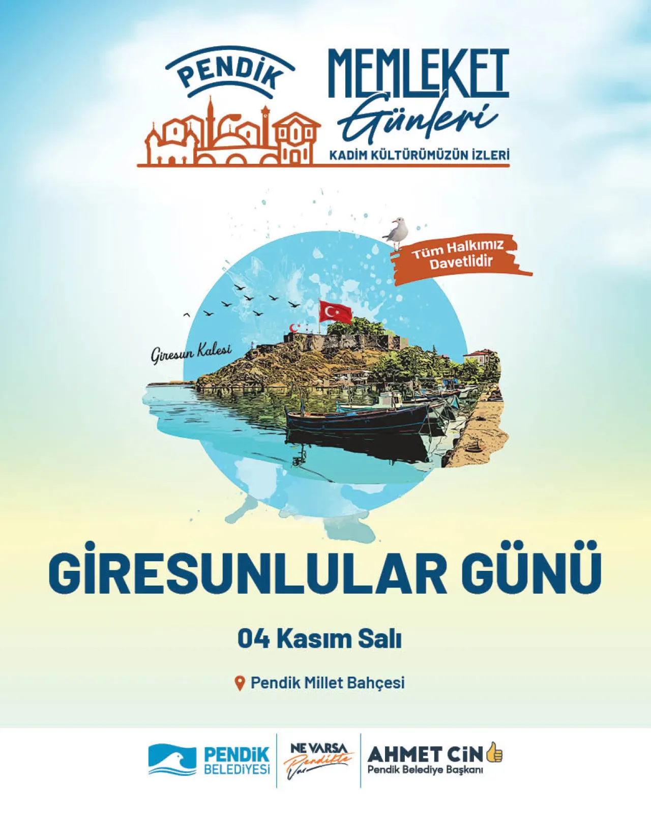Pendik'te Giresun Rüzgarı Esecek Pendik'te Giresun Rüzgarı Esecek