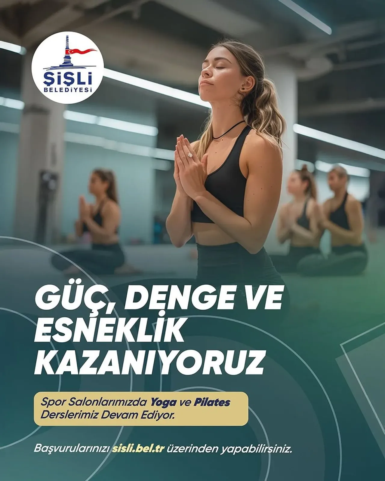 Şişli Belediyesi Yoga ve Pilates Dersleri ile Sağlıklı Yaşam Fırsatı Şişli Belediyesi Yoga ve Pilates Dersleri ile Sağlıklı Yaşam Fırsatı