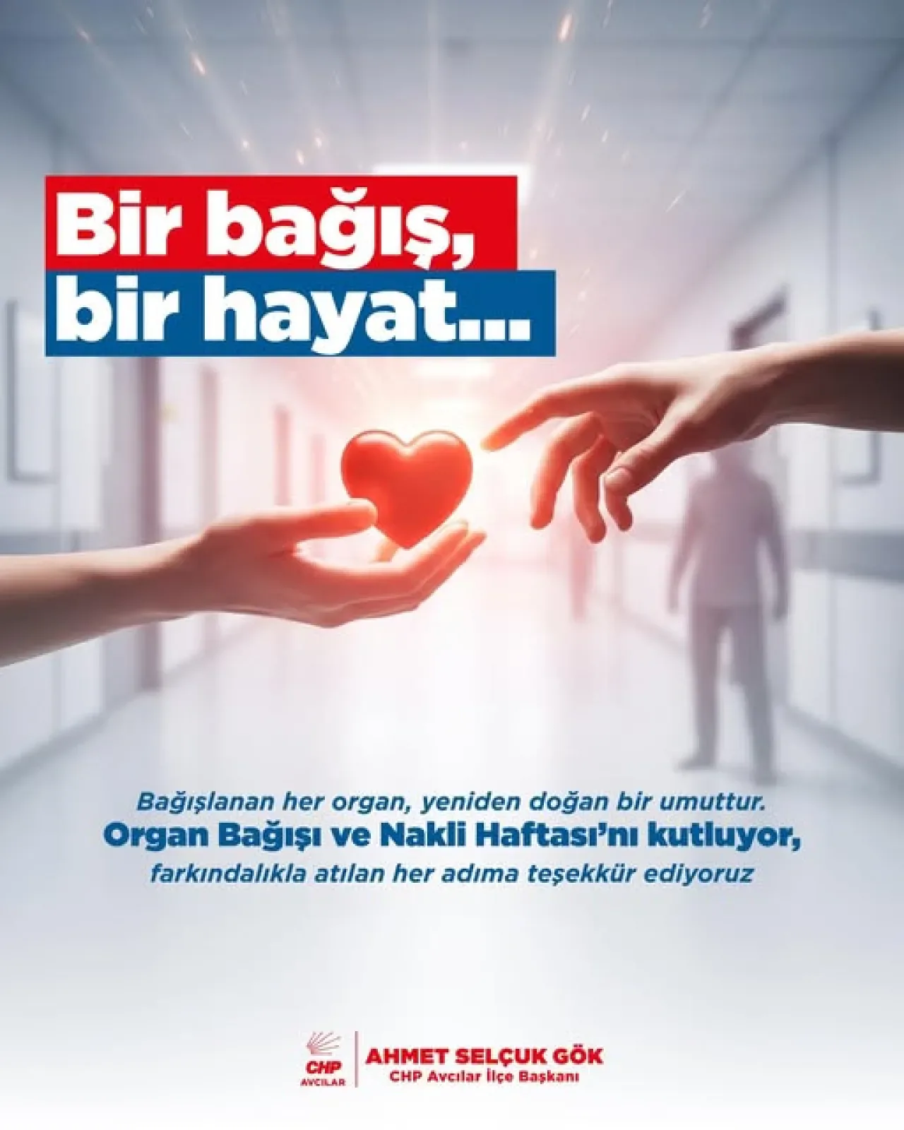 Organ Bağışı Haftası'nda Umut Mesajı: "Bir Bağış, Bir Hayat" Organ Bağışı Haftası'nda Umut Mesajı: "Bir Bağış, Bir Hayat"