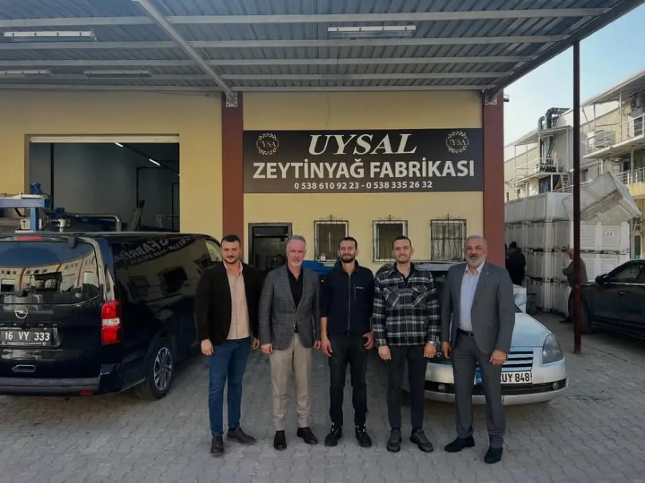 Uysal Zeytinyağı Fabrikası'na Orhangazi TSO'dan Ziyaret Uysal Zeytinyağı Fabrikası'na Orhangazi TSO'dan Ziyaret