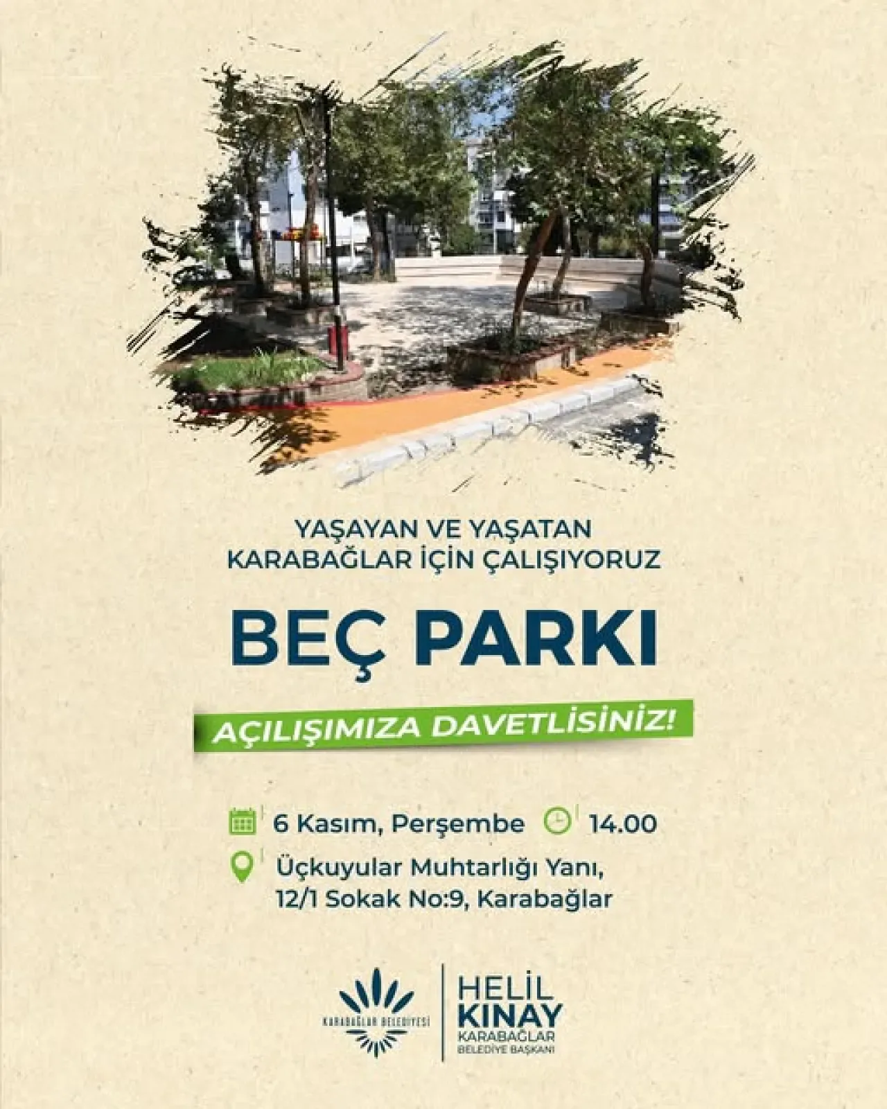 Karabağlar'da Yenilenen BEÇ Parkı Hizmete Açılıyor Karabağlar'da Yenilenen BEÇ Parkı Hizmete Açılıyor