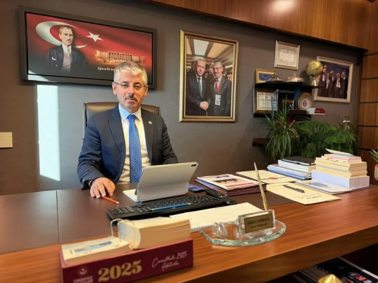 Ak Parti Kayseri Milletvekili Şaban Çopuroğlu, "Makam Çalışana Emanet" Vurgusu Yaptı Ak Parti Kayseri Milletvekili Şaban Çopuroğlu, "Makam Çalışana Emanet" Vurgusu Yaptı