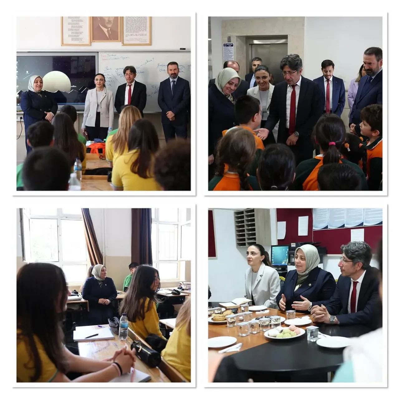 TBMM Komisyonu, Ankara'daki Okullarda Akran Zorbalığını Yerinde İnceledi TBMM Komisyonu, Ankara'daki Okullarda Akran Zorbalığını Yerinde İnceledi