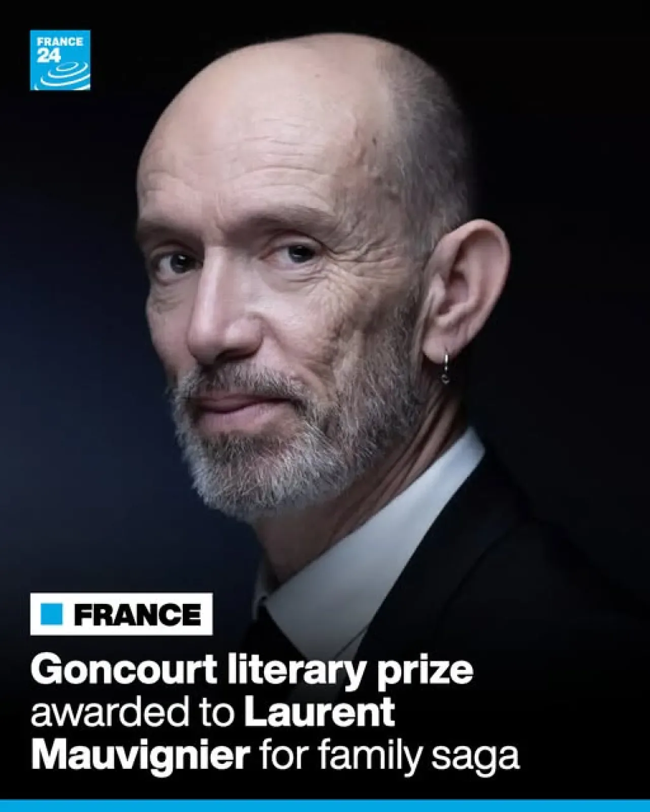 Fransız Yazar Laurent Mauvignier, Goncourt Ödülü'nü "La Maison Vide" ile Kazandı Fransız Yazar Laurent Mauvignier, Goncourt Ödülü'nü "La Maison Vide" ile Kazandı