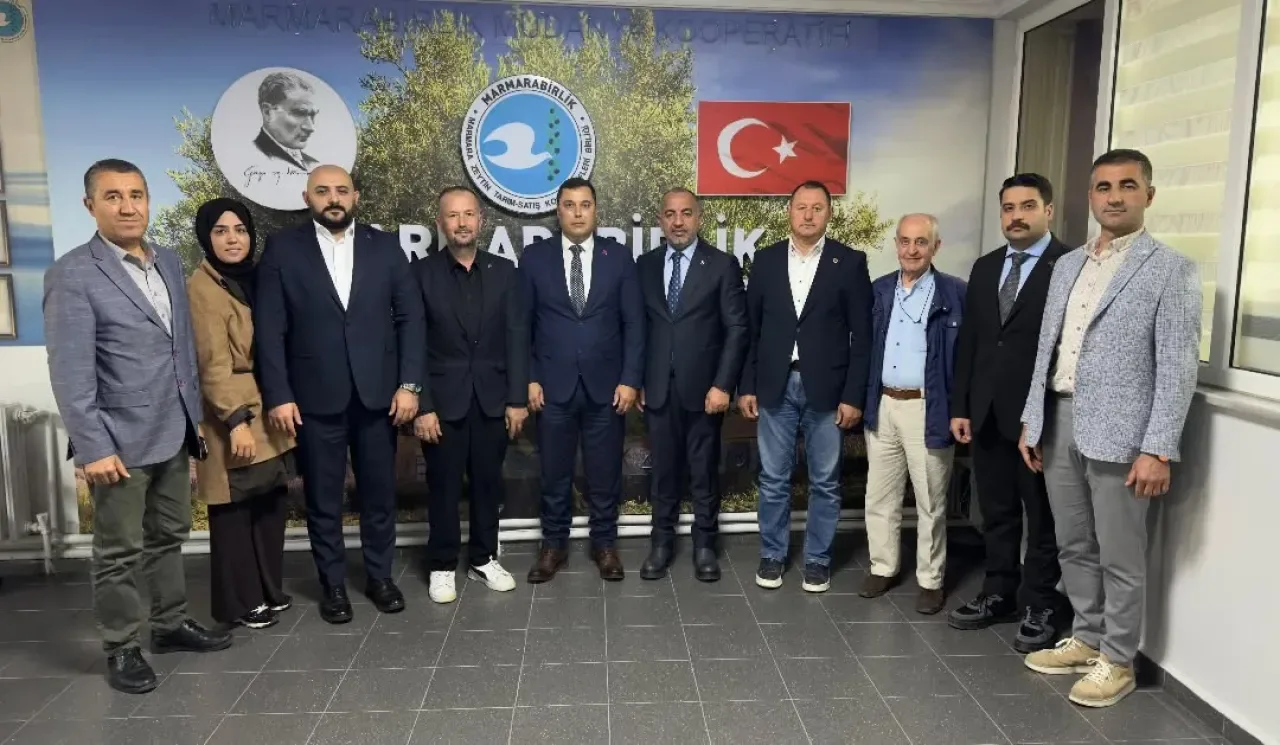 MHP'li Yöneticilerden Marmarabirlik Mudanya Kooperatifi'ne Ziyaret MHP'li Yöneticilerden Marmarabirlik Mudanya Kooperatifi'ne Ziyaret