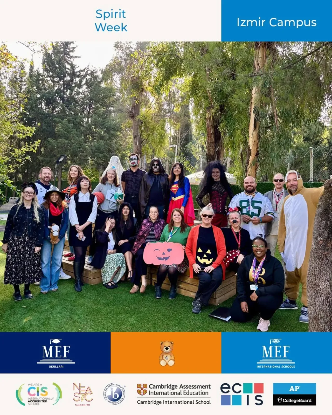 MEF International Schools Izmir'de Geleneksel Spirit Week Coşkusu MEF International Schools Izmir'de Geleneksel Spirit Week Coşkusu
