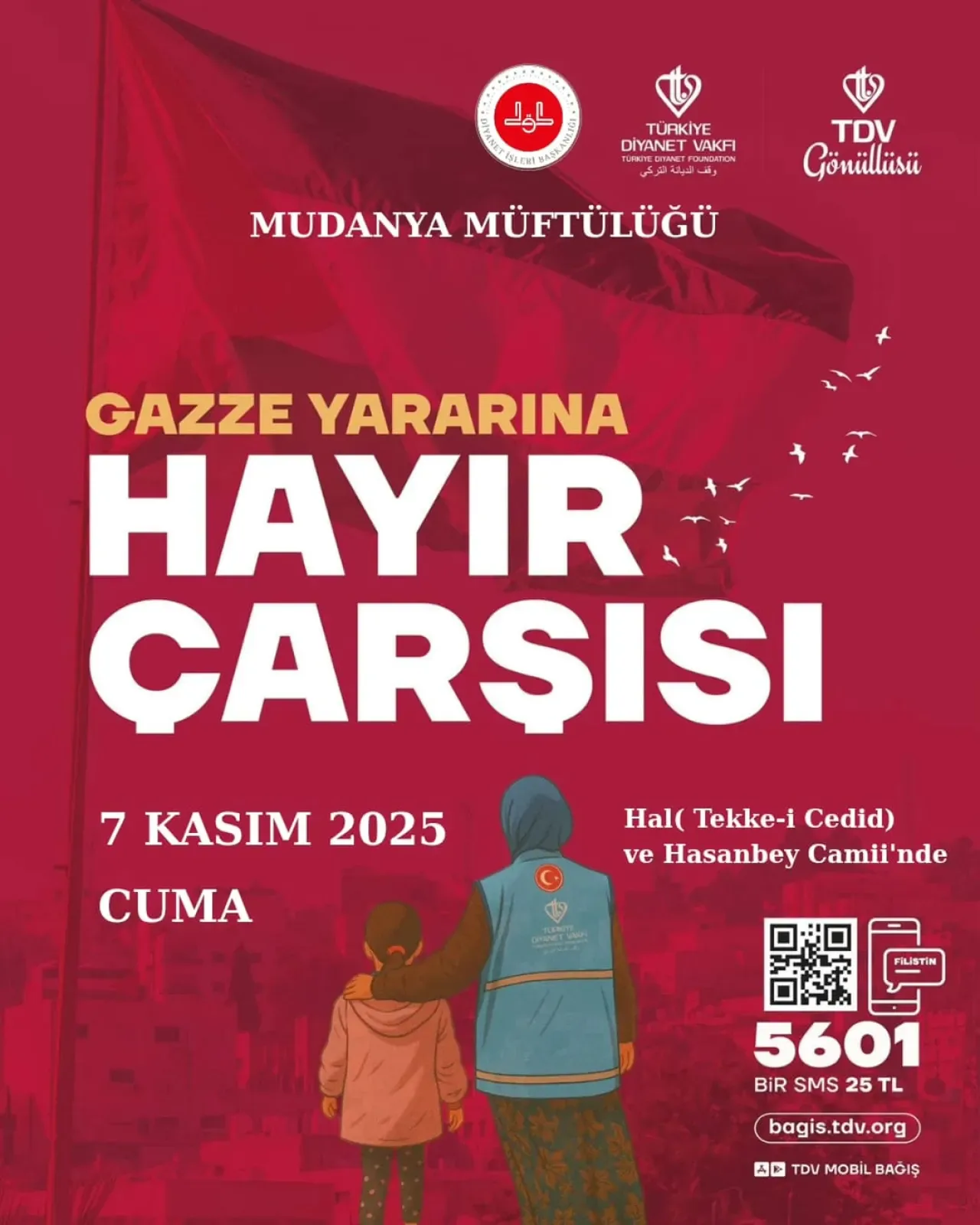 Bursa Mudanya'da Gazze İçin Anlamlı Kermes Bursa Mudanya'da Gazze İçin Anlamlı Kermes