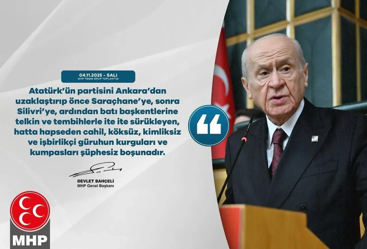 Devlet Bahçeli'den Siyasi Tepki: "Kurgular ve Kumpaslar Boşunadır" Devlet Bahçeli'den Siyasi Tepki: "Kurgular ve Kumpaslar Boşunadır"