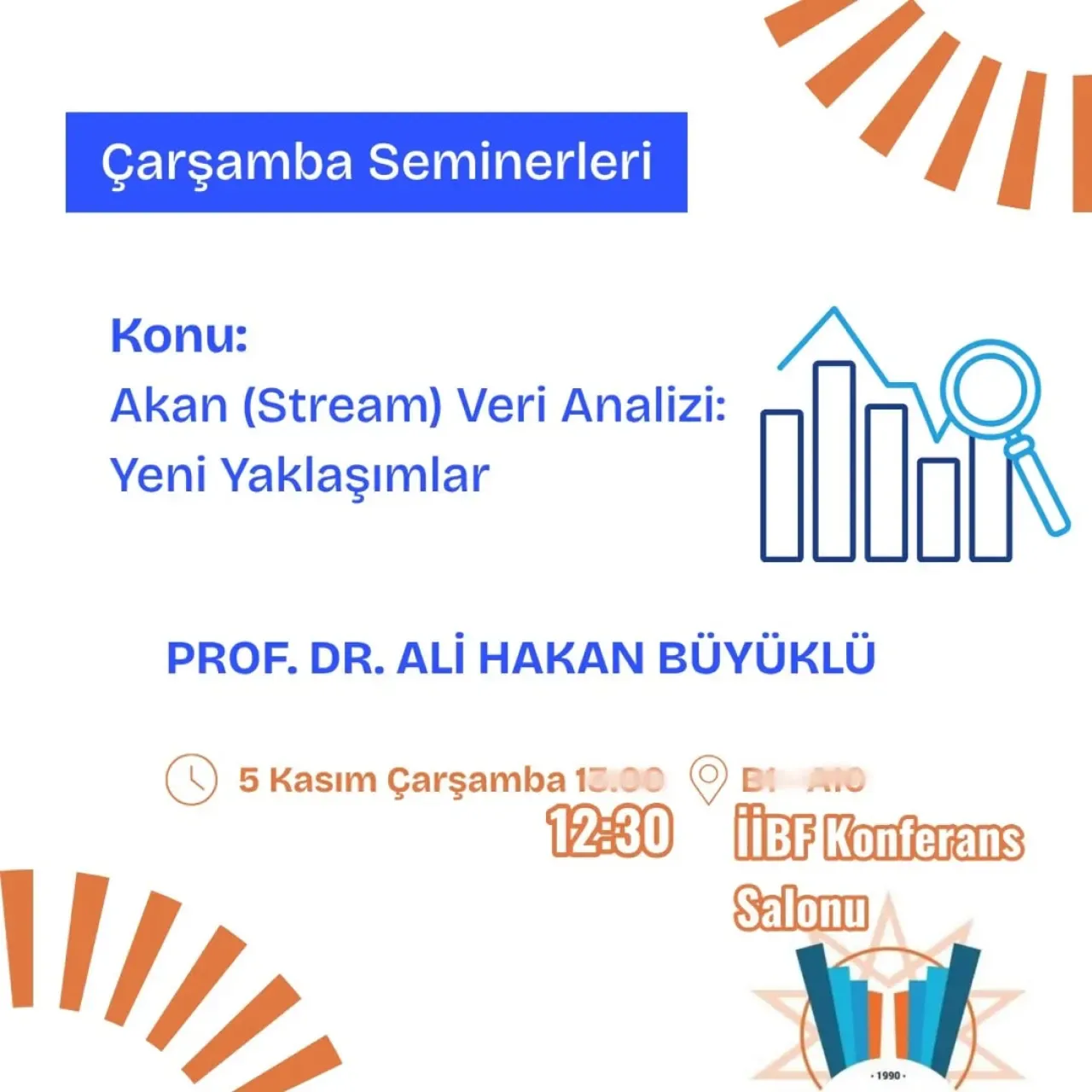 YTÜ'de Gerçek Zamanlı Veri Analizi Semineri: Akan Veriye Yeni Yaklaşımlar YTÜ'de Gerçek Zamanlı Veri Analizi Semineri: Akan Veriye Yeni Yaklaşımlar