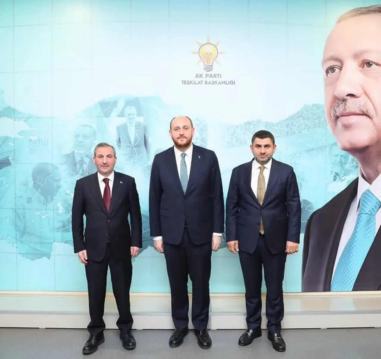 Ali Tombaş, AK Parti'li Büyükgümüş ve Çelik'i Ağırladı Ali Tombaş, AK Parti'li Büyükgümüş ve Çelik'i Ağırladı
