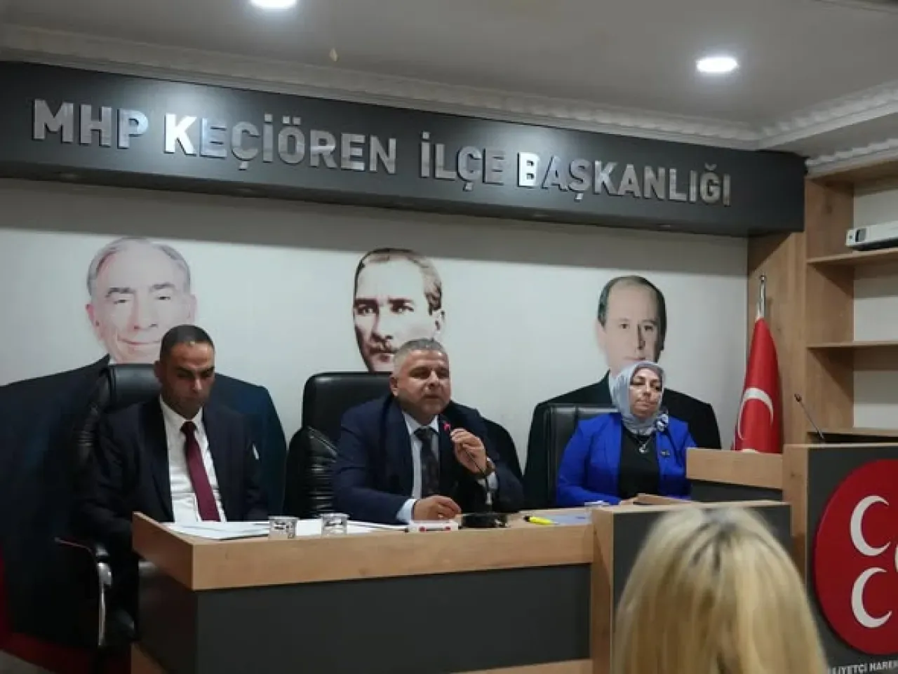 MHP Keçiören'de Haftalık Yönetim Kurulu Toplantısı Gerçekleştirildi MHP Keçiören'de Haftalık Yönetim Kurulu Toplantısı Gerçekleştirildi