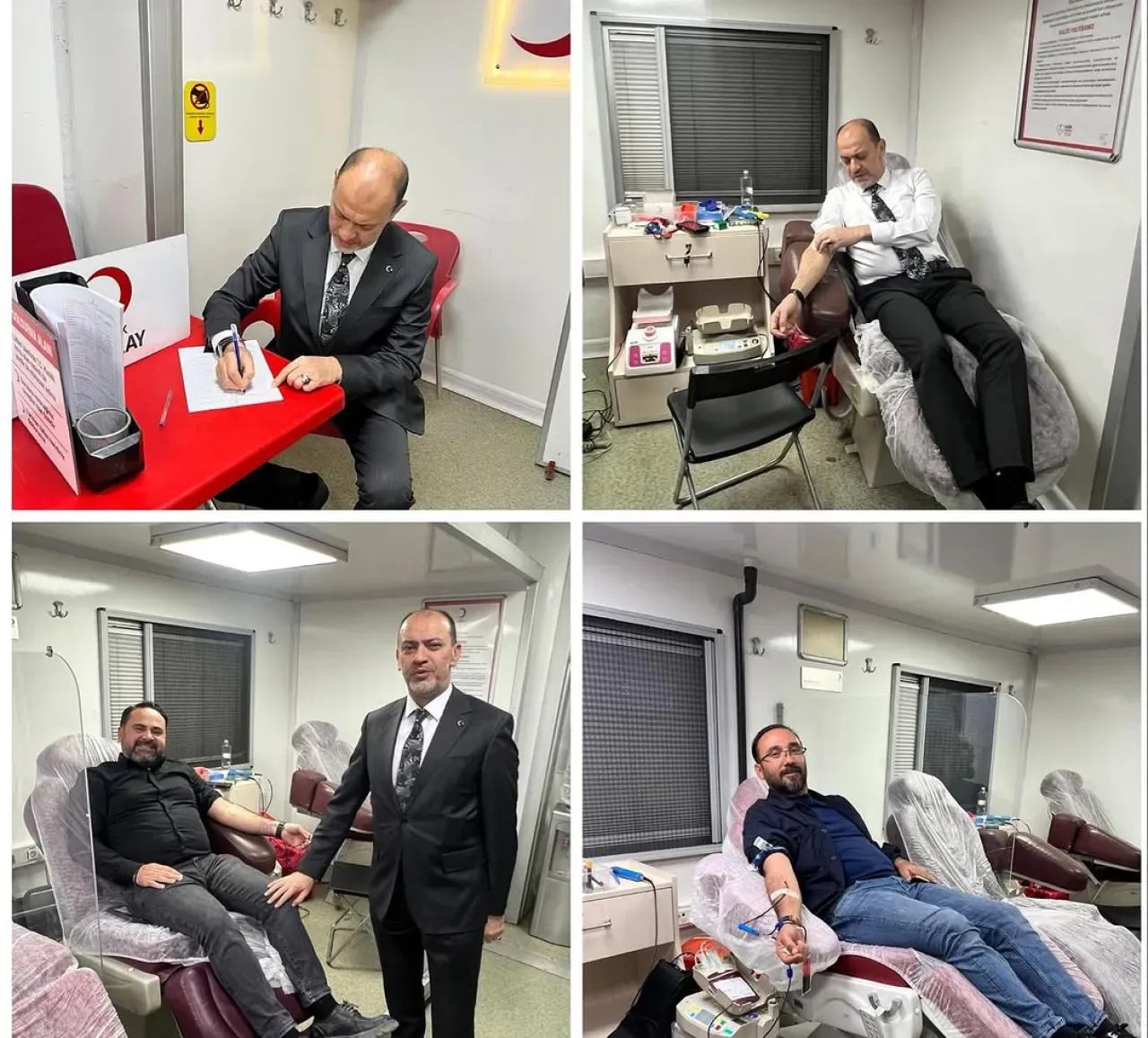 Yenimahalle AK Parti İlçe Teşkilatı'ndan Anlamlı Kan Bağışı Yenimahalle AK Parti İlçe Teşkilatı'ndan Anlamlı Kan Bağışı