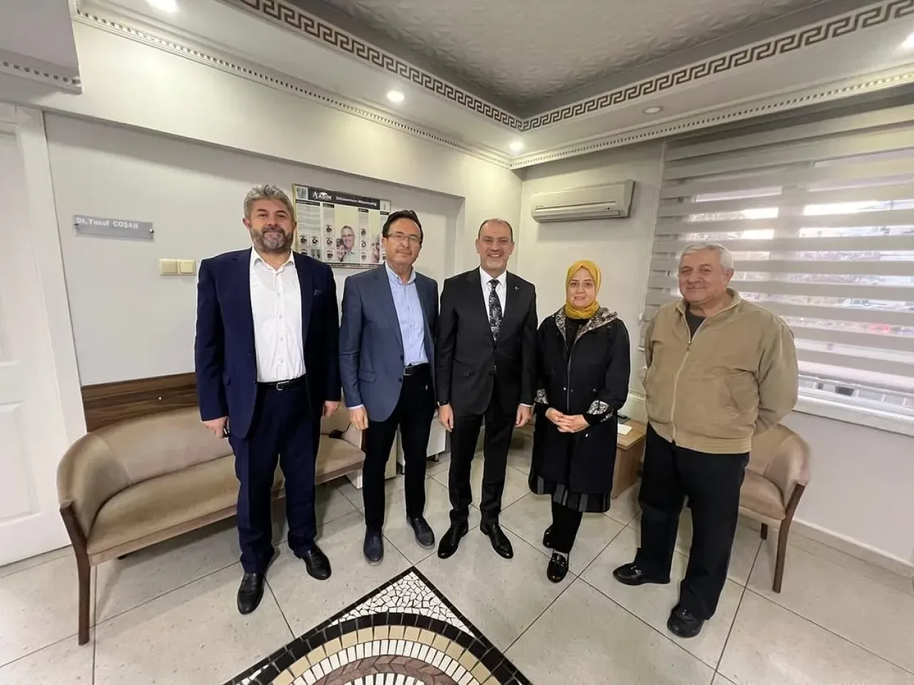 AK Parti Yenimahalle İlçe Başkanı Ekrem Yüce ve Yöneticilerinden İş Yeri Ziyareti AK Parti Yenimahalle İlçe Başkanı Ekrem Yüce ve Yöneticilerinden İş Yeri Ziyareti