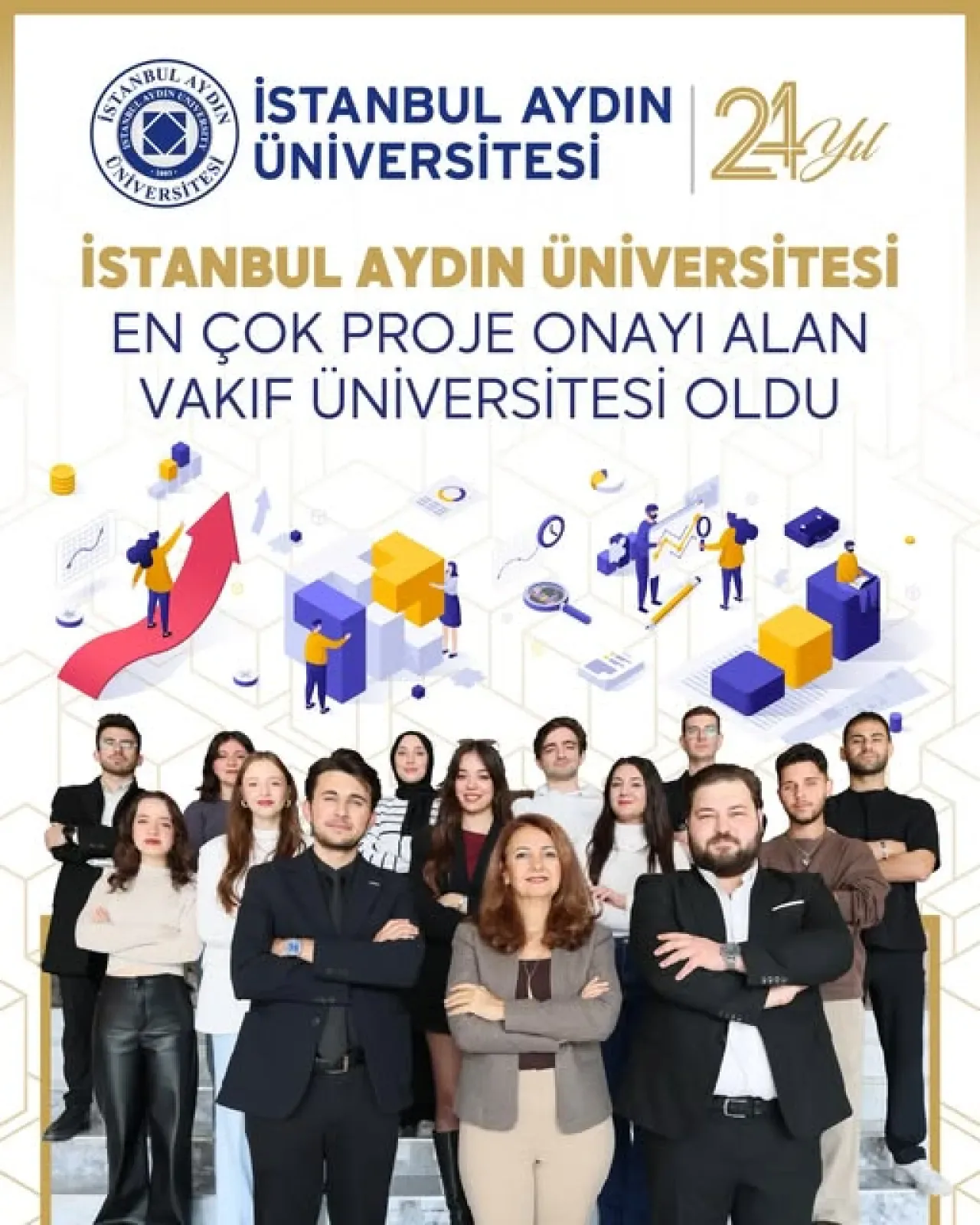 İstanbul Aydın Üniversitesi ÜNİDES'te Proje Rekoru Kırdı İstanbul Aydın Üniversitesi ÜNİDES'te Proje Rekoru Kırdı
