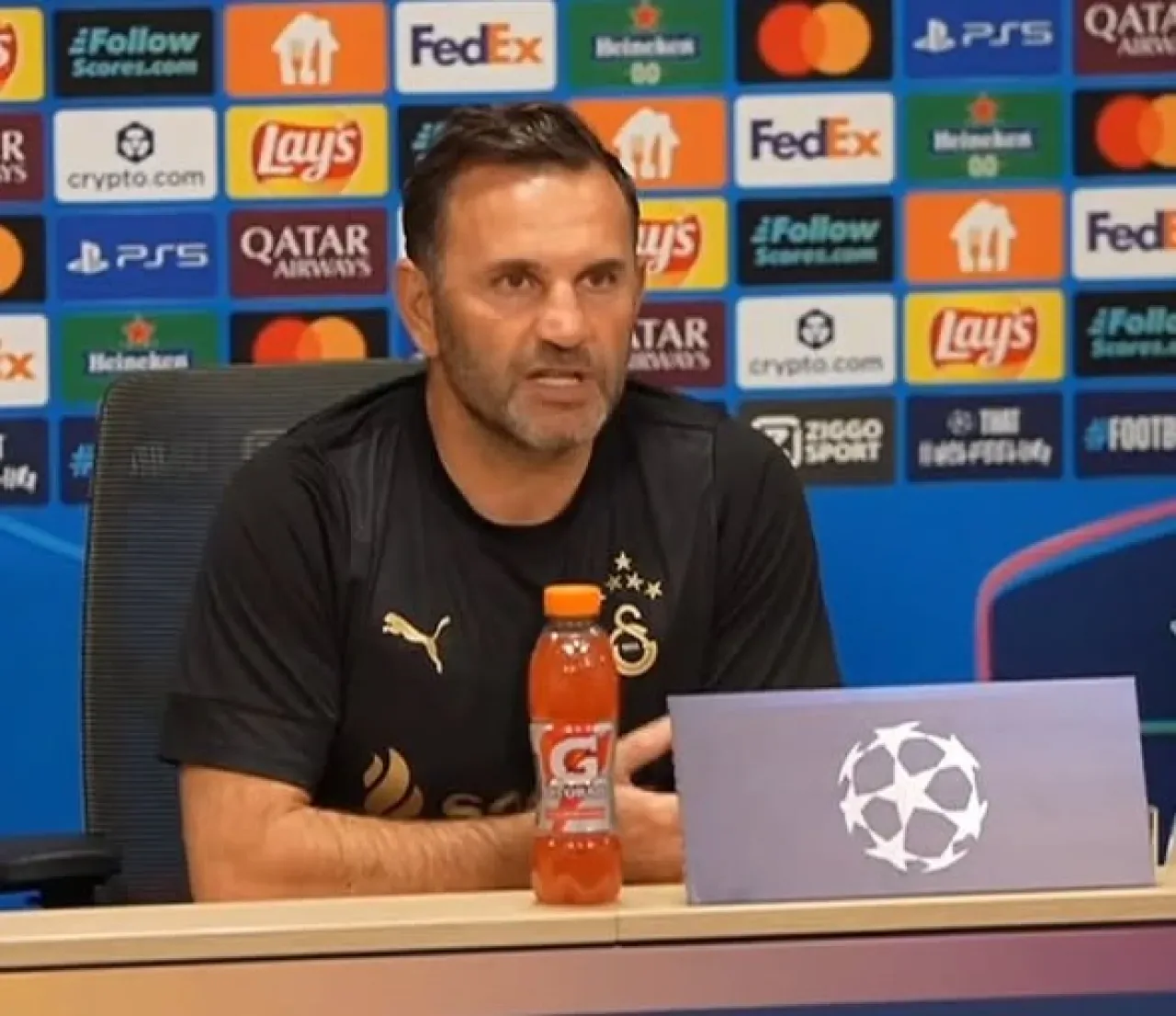 Okan Buruk: "Ajax Karşısında 100 Konsantreyiz" Okan Buruk: "Ajax Karşısında 100 Konsantreyiz"