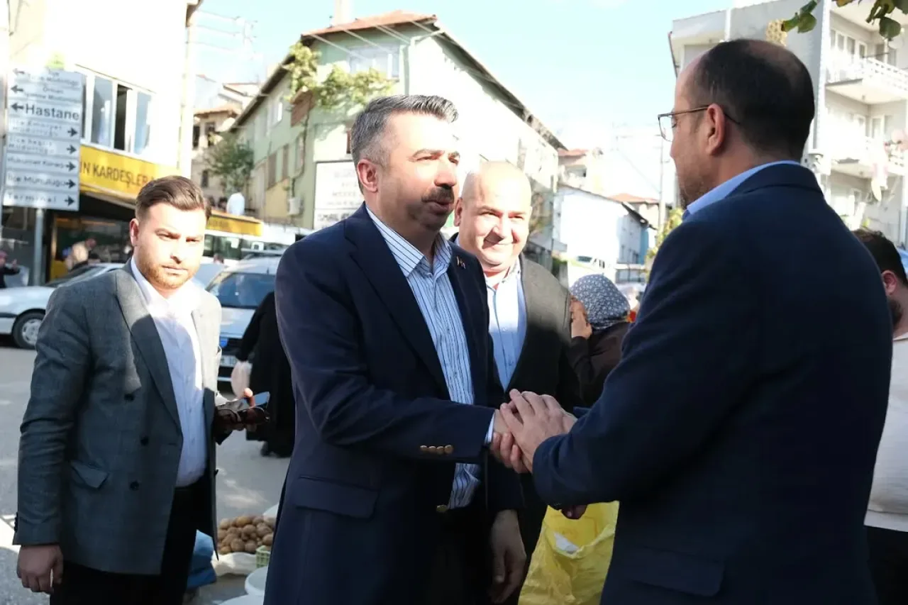 Orhaneli Belediye Başkanı Ali Osman Tayır, Yıldırım Belediye Başkanı Oktay Yılmaz'ı Ağırladı Orhaneli Belediye Başkanı Ali Osman Tayır, Yıldırım Belediye Başkanı Oktay Yılmaz'ı Ağırladı