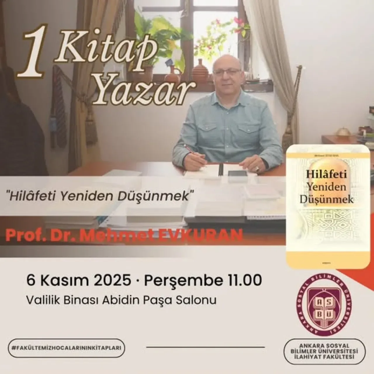 ASBÜ İlahiyat Fakültesi'nde "Hilafeti Yeniden Düşünmek" Semineri ASBÜ İlahiyat Fakültesi'nde "Hilafeti Yeniden Düşünmek" Semineri