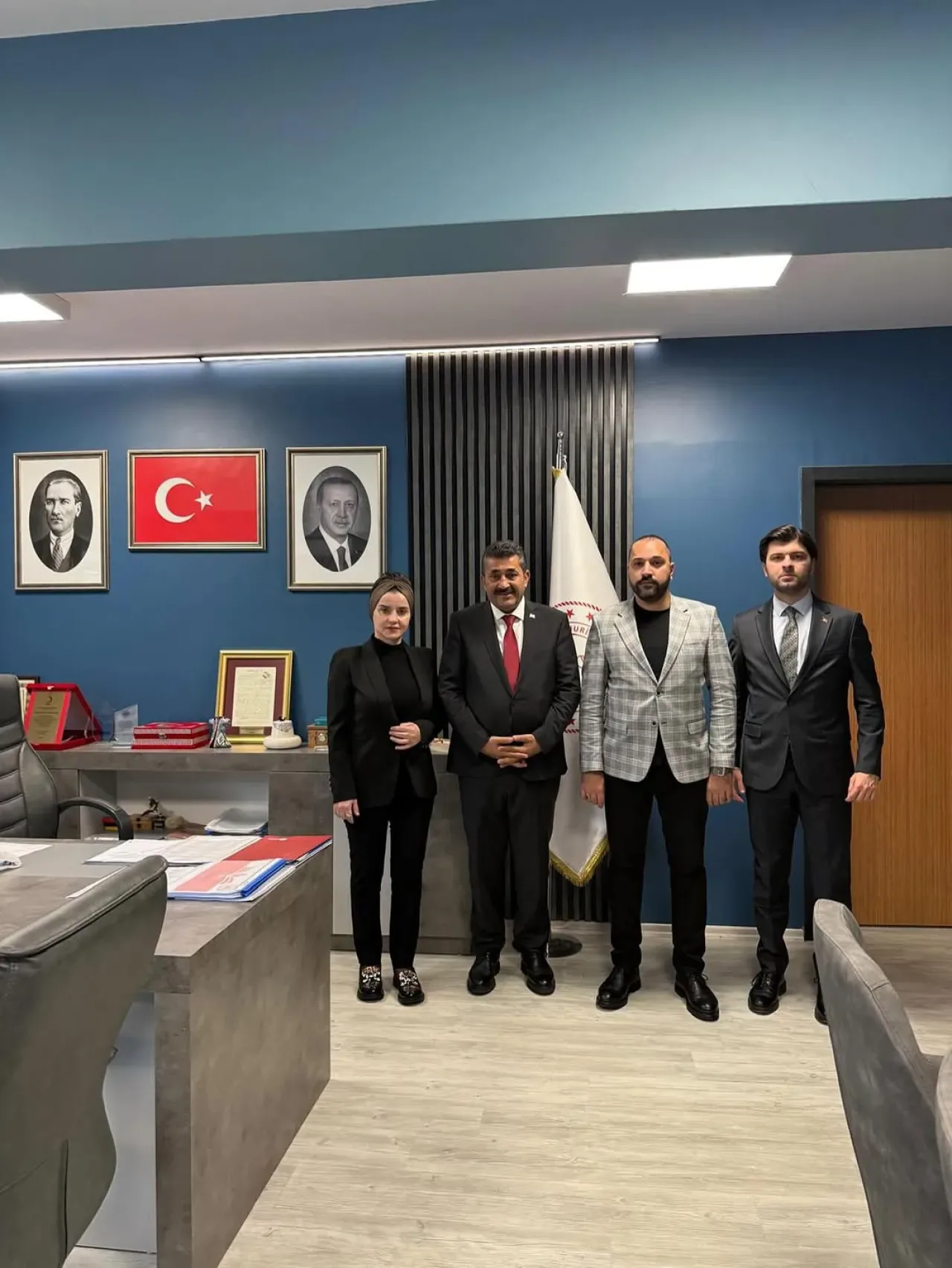 Kâğıthane Milli Eğitim Müdürü Hoşyiğit, Avangard Site Yönetimi'ni Ağırladı Kâğıthane Milli Eğitim Müdürü Hoşyiğit, Avangard Site Yönetimi'ni Ağırladı