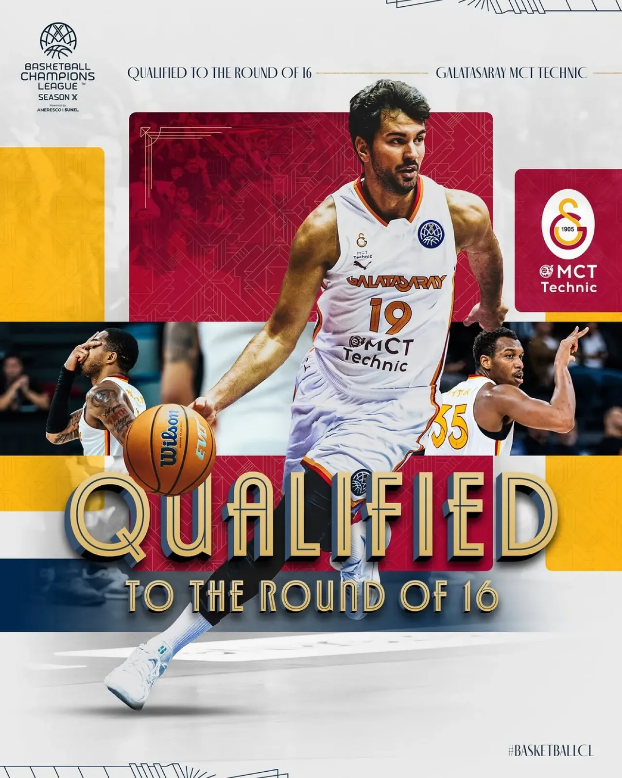 Galatasaray Basketbolda Tarihi Başarı: Avrupa'da Son 16 Galatasaray Basketbolda Tarihi Başarı: Avrupa'da Son 16