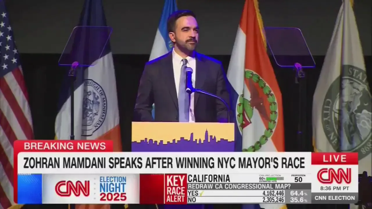 New York'ta Tarihi Seçim: Zorran Mamdani Belediye Başkanı Seçildi New York'ta Tarihi Seçim: Zorran Mamdani Belediye Başkanı Seçildi