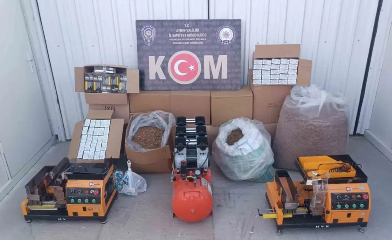 Aydın'da Tütün Kaçakçılığına Büyük Operasyon: 68 Bin Makaron Ele Geçirildi Aydın'da Tütün Kaçakçılığına Büyük Operasyon: 68 Bin Makaron Ele Geçirildi