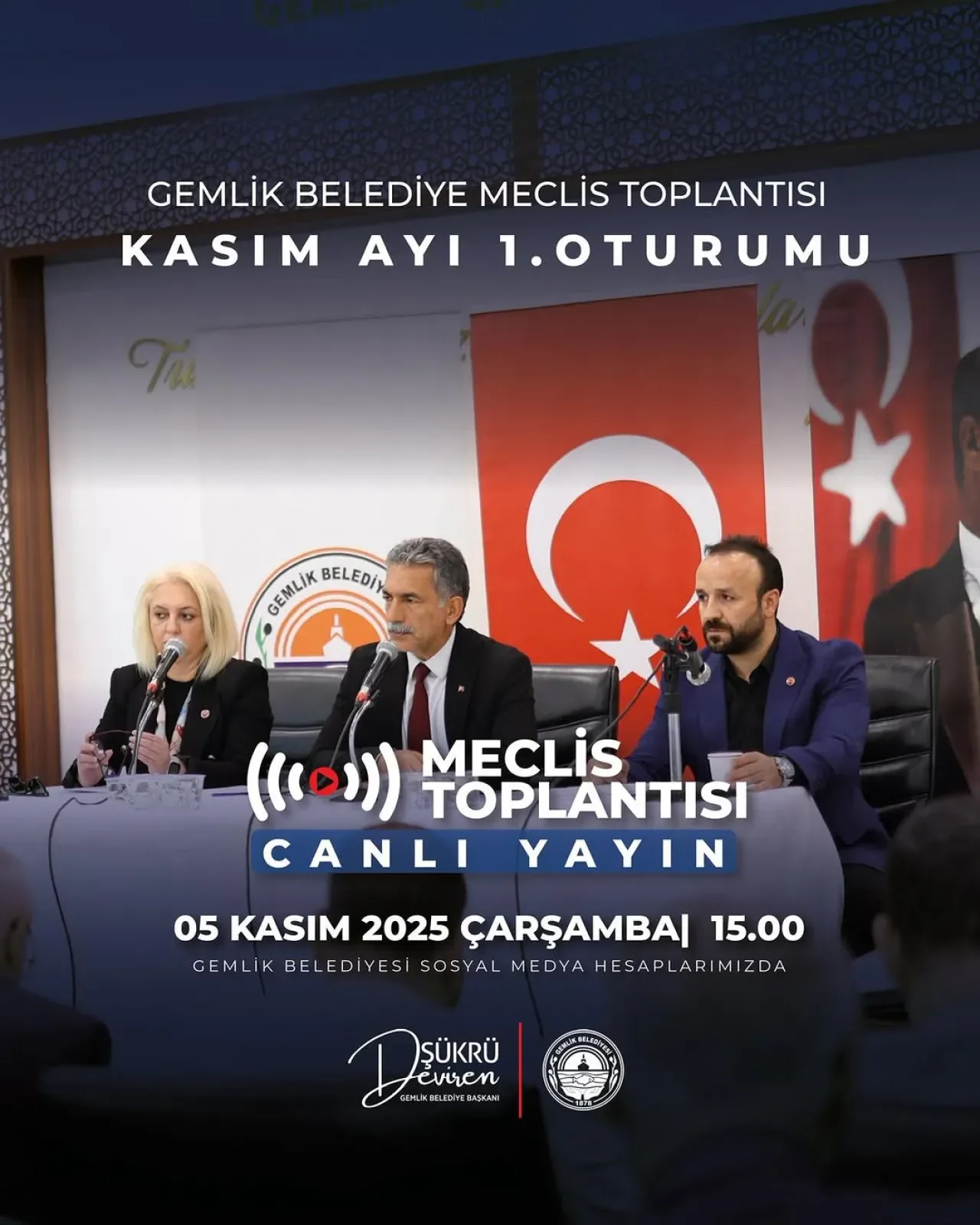 Gemlik Belediyesi Kasım Ayı Olağan Meclis Toplantısını Yapacak Gemlik Belediyesi Kasım Ayı Olağan Meclis Toplantısını Yapacak