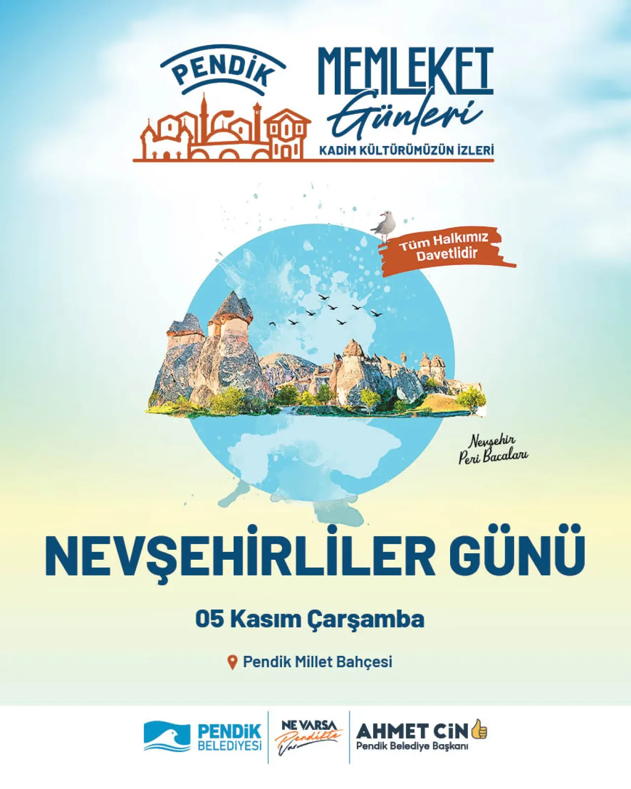 Pendik'te Nevşehir Rüzgarları Esecek: Memleket Günleri Başlıyor Pendik'te Nevşehir Rüzgarları Esecek: Memleket Günleri Başlıyor