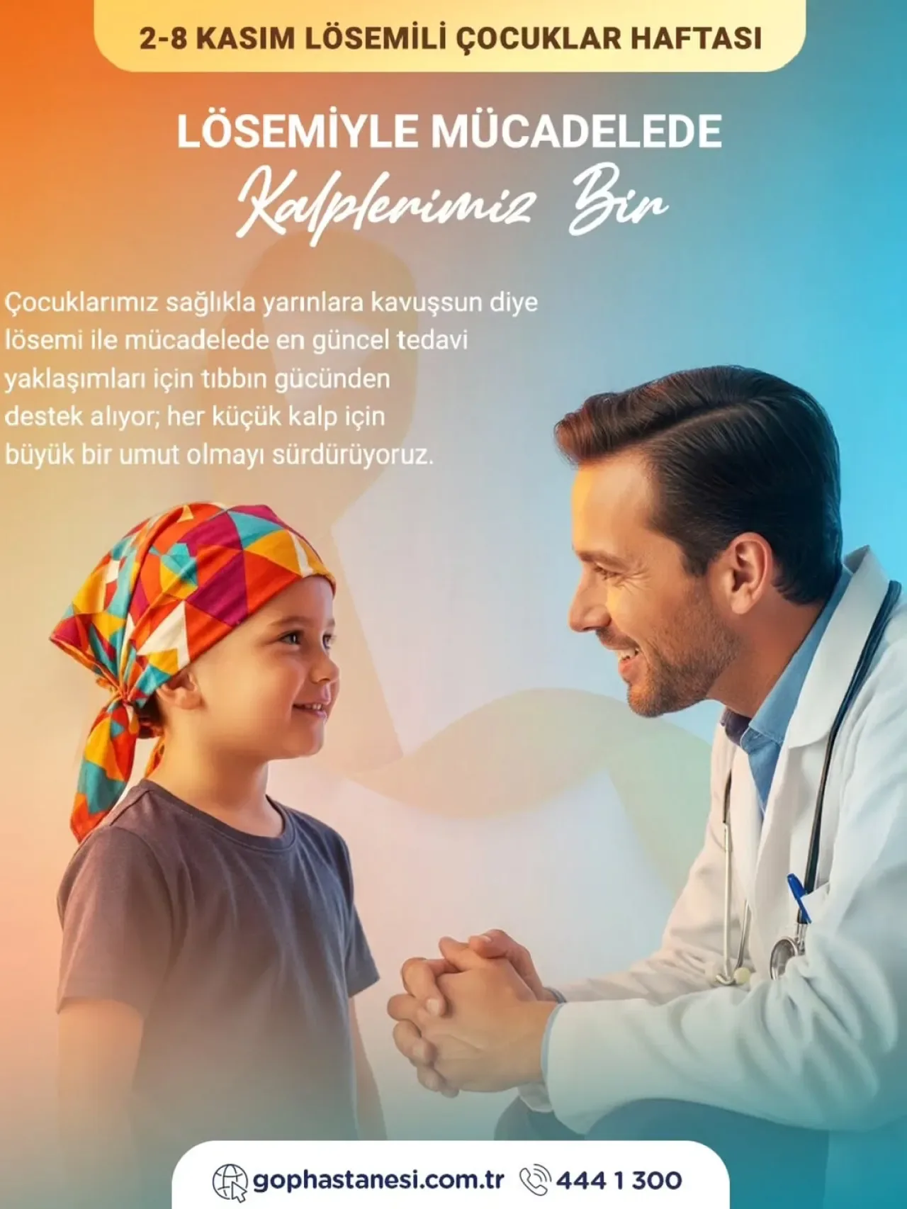 Lösemi ile Mücadelede Farkındalık için Yürekler Tek Yumruk Lösemi ile Mücadelede Farkındalık için Yürekler Tek Yumruk